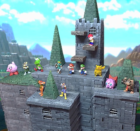 Super Smash Bros 64 - The Smashing Mega Pack 3D print model_4