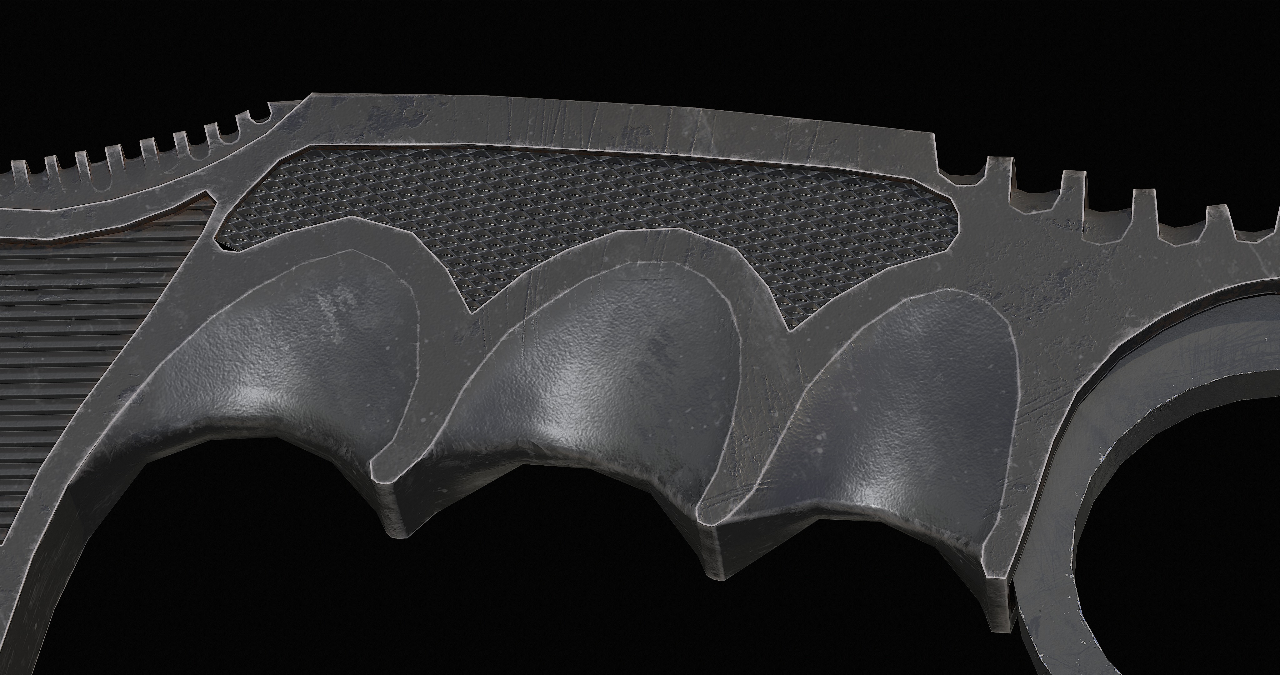 Karambit Game Ready Model Low-poly 3D model_9