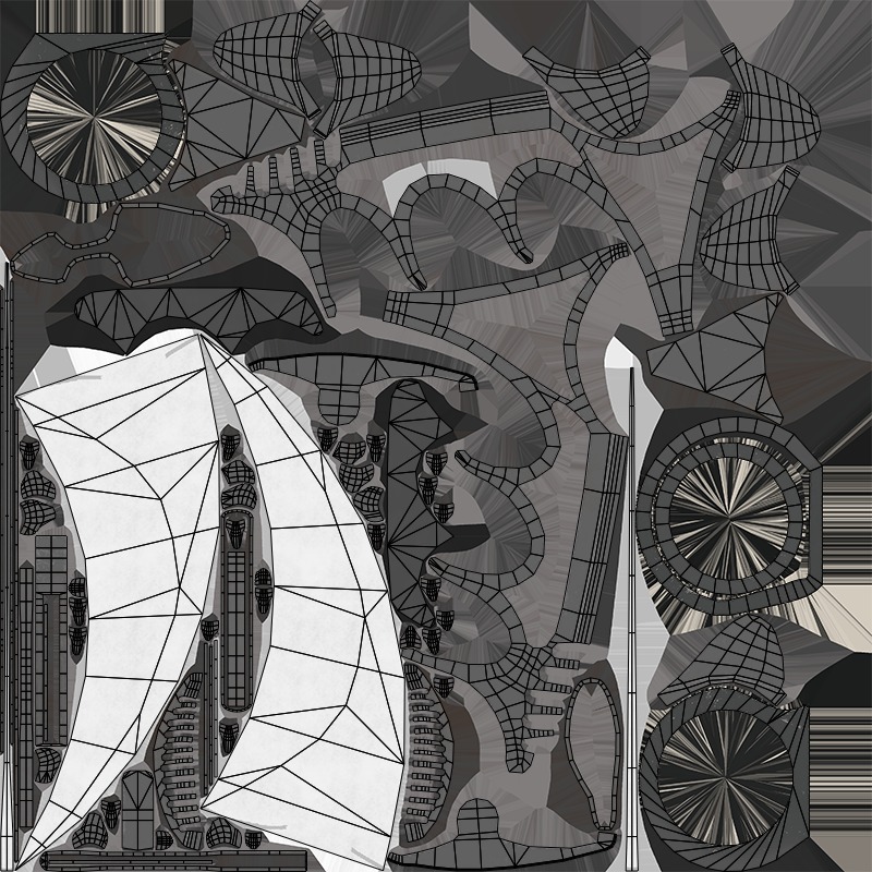 Karambit Game Ready Model Low-poly 3D model_16