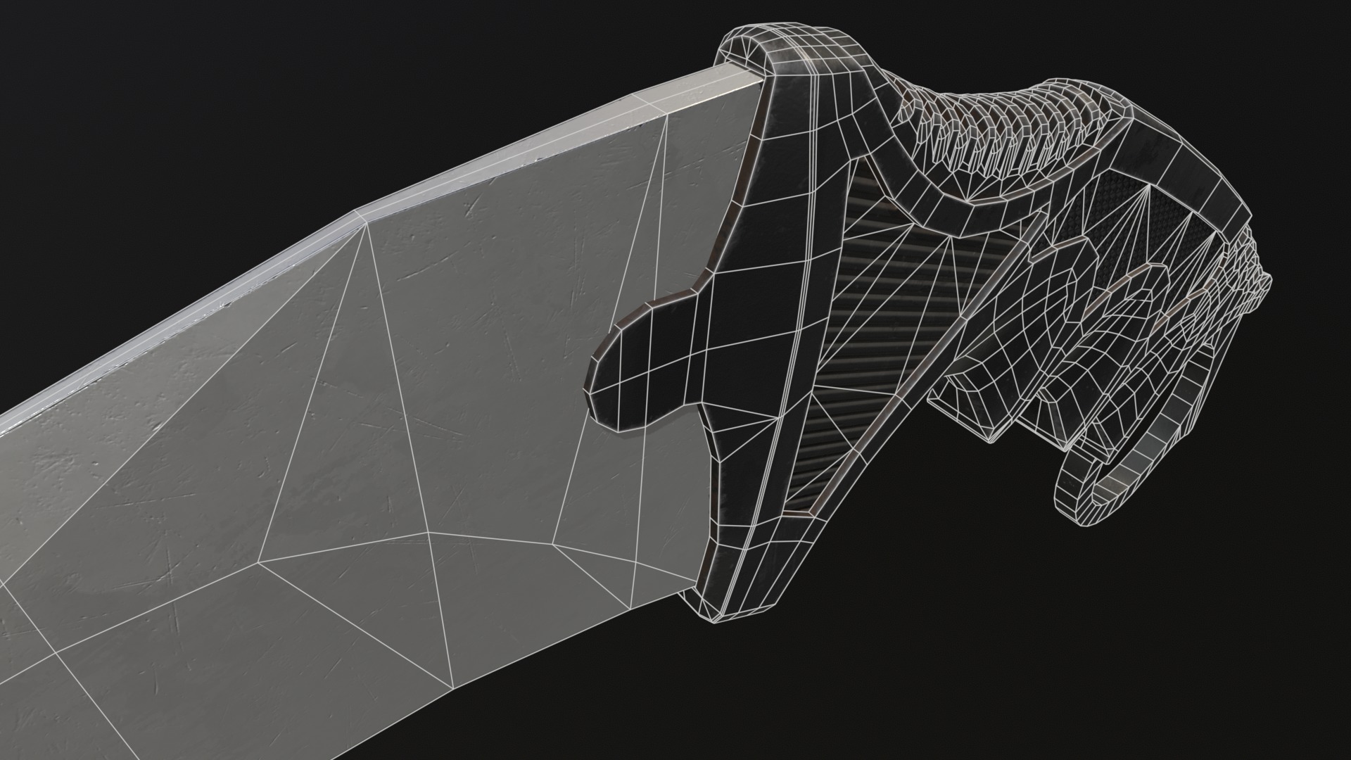 Karambit Game Ready Model Low-poly 3D model_14