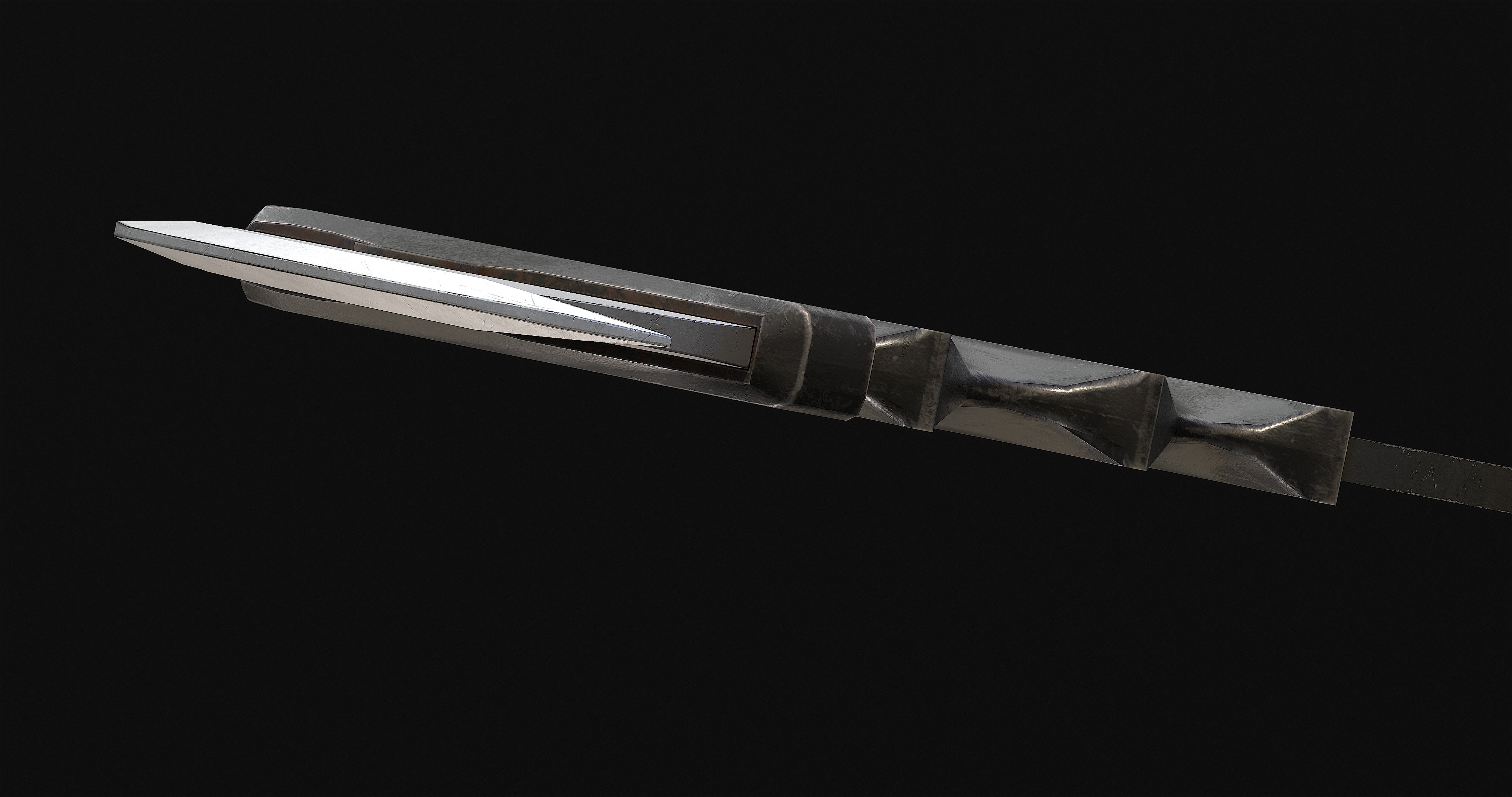 Karambit Game Ready Model Low-poly 3D model_10