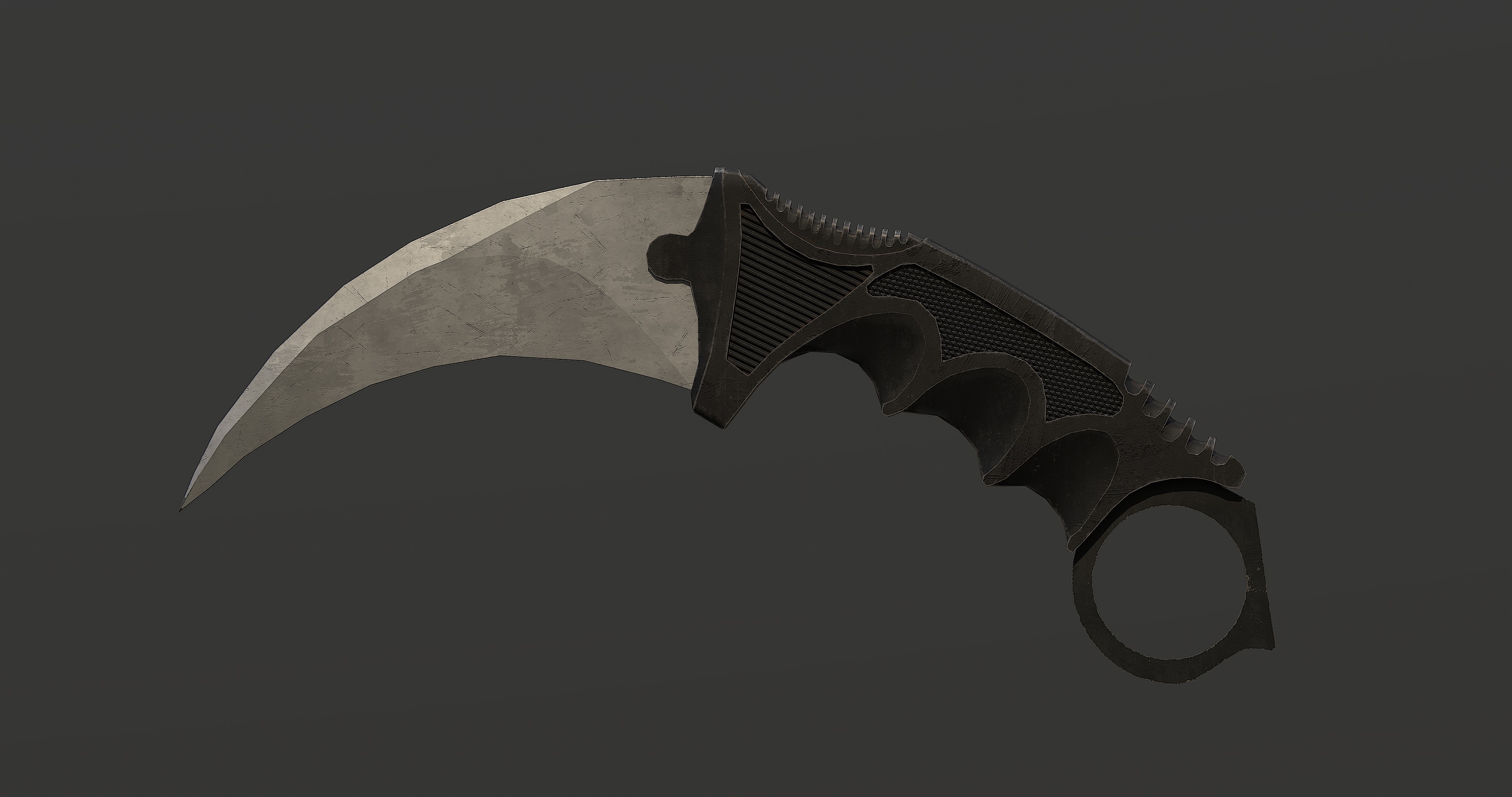 Karambit Game Ready Model Low-poly 3D model_5