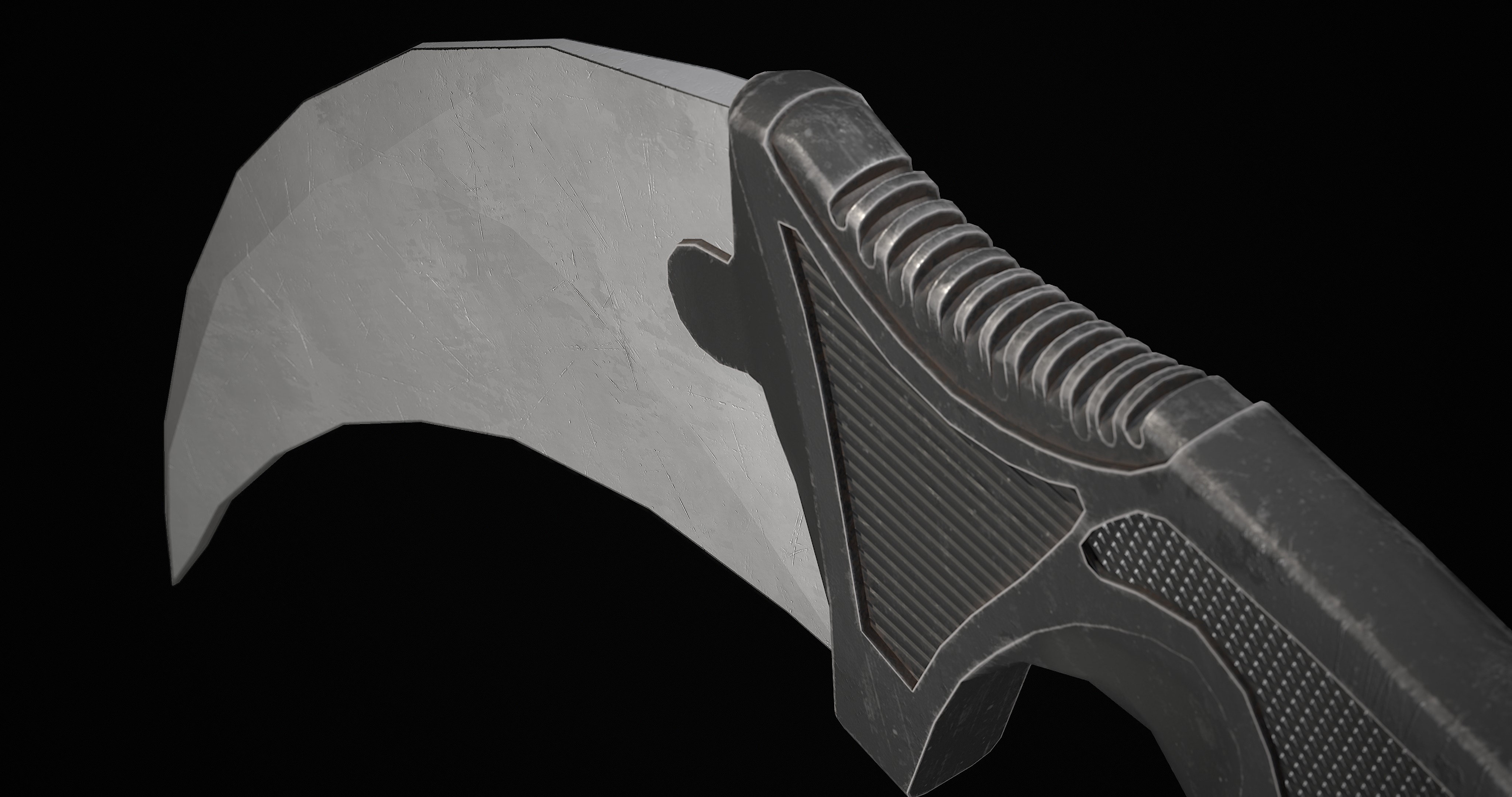 Karambit Game Ready Model Low-poly 3D model_11
