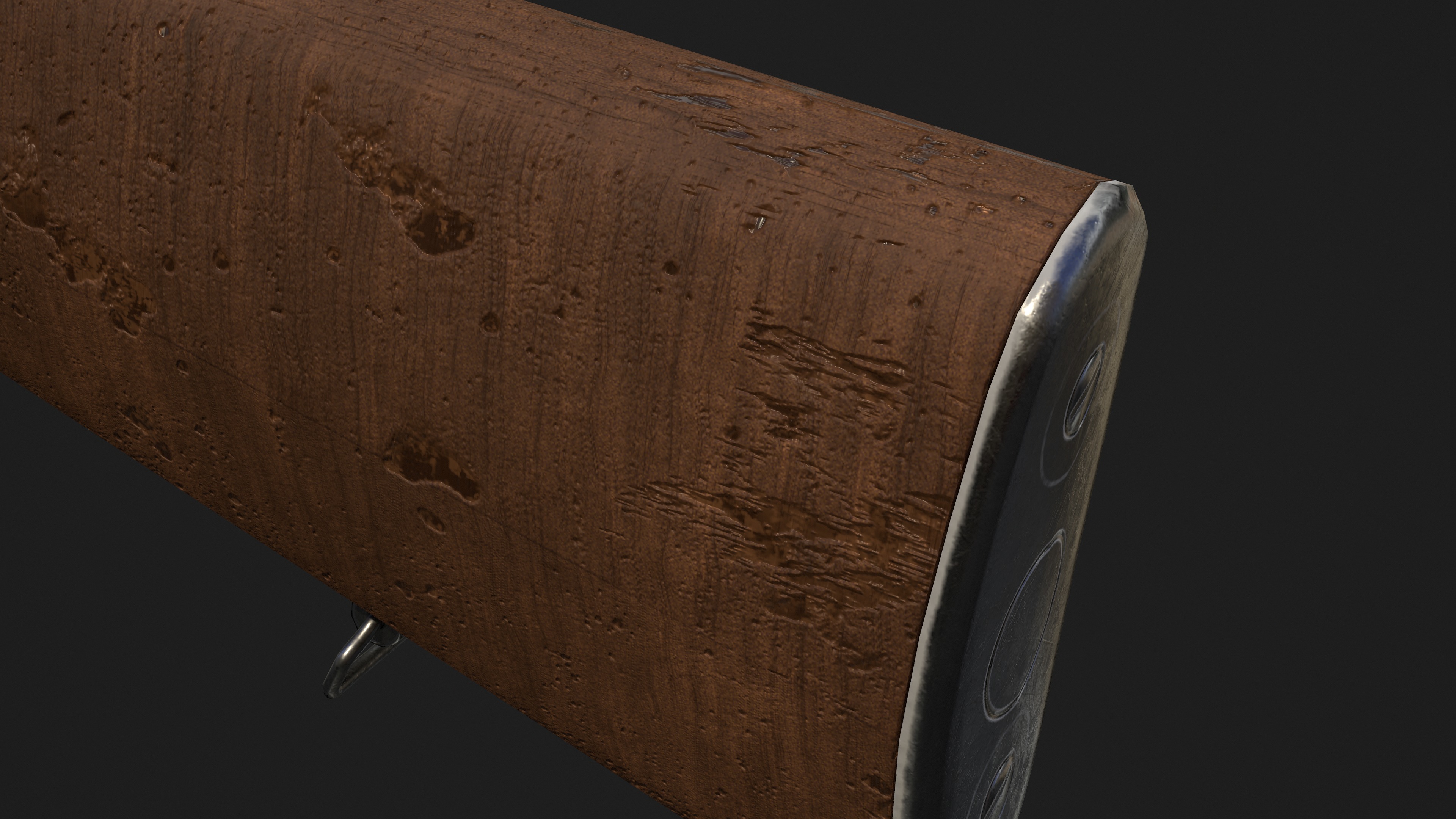 Ak 47 Low Poly  Low-poly 3D model_21