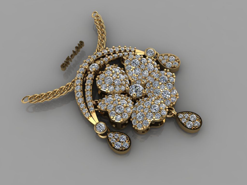 FASIONS PENDANT 3D model_2