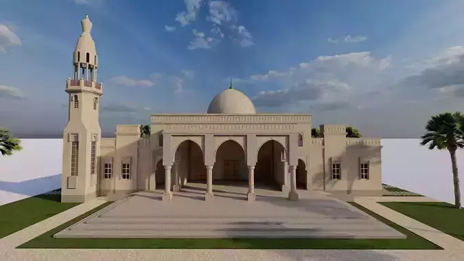 MOSQUE-Mosque 3D model