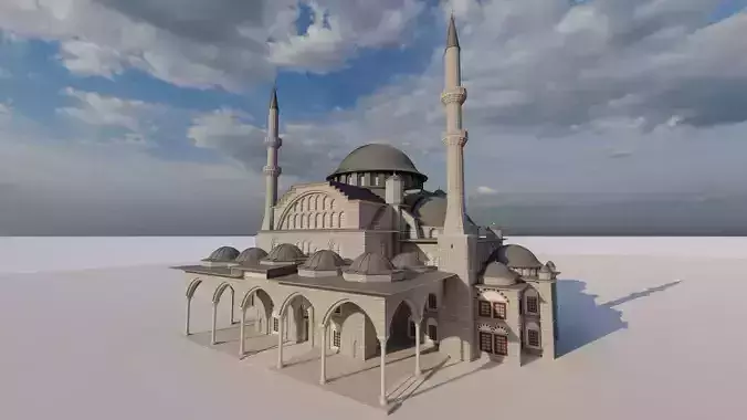 MOSQUE-Mosque 3D model