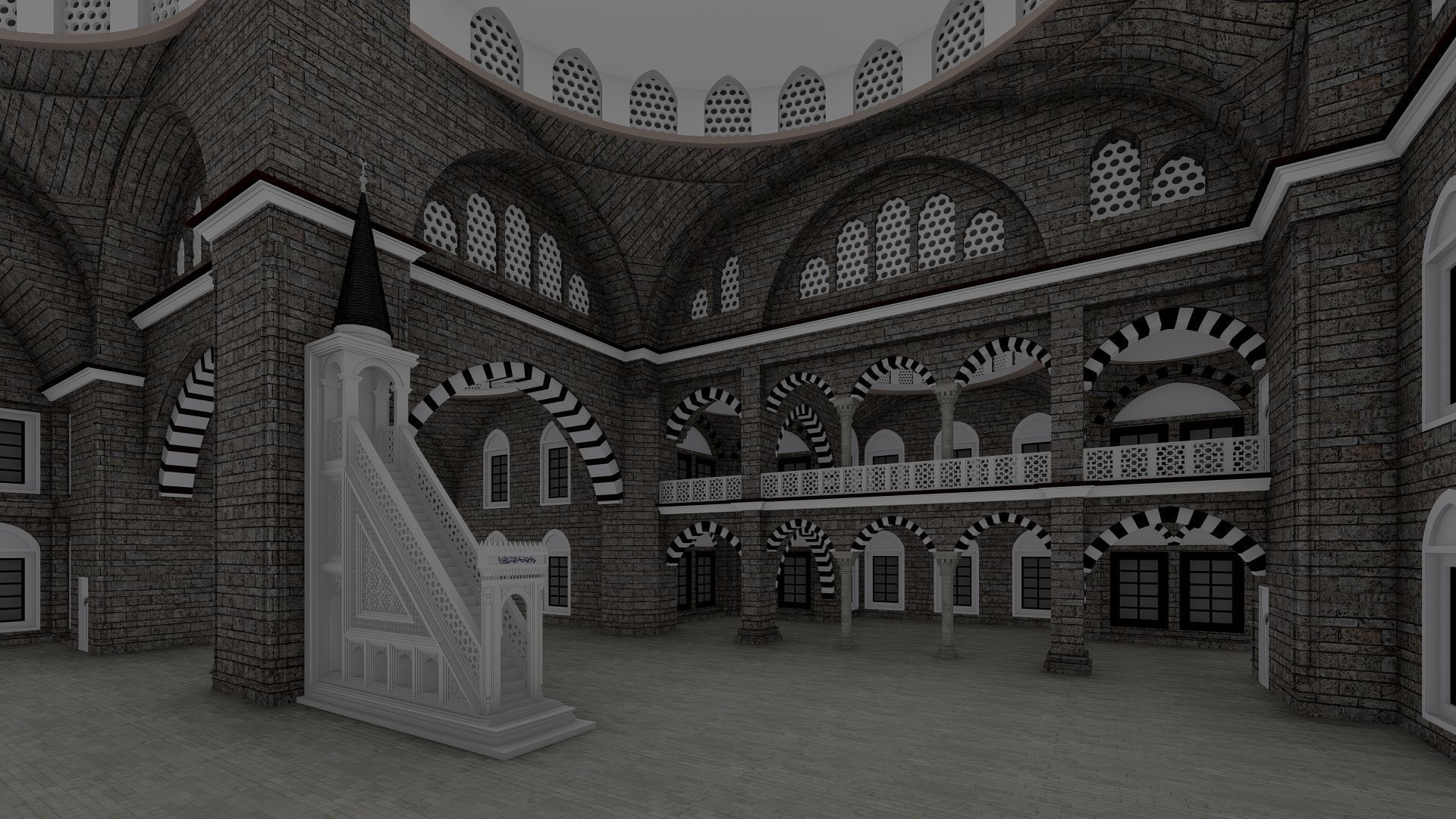 MOSQUE-Mosque 3D model_8