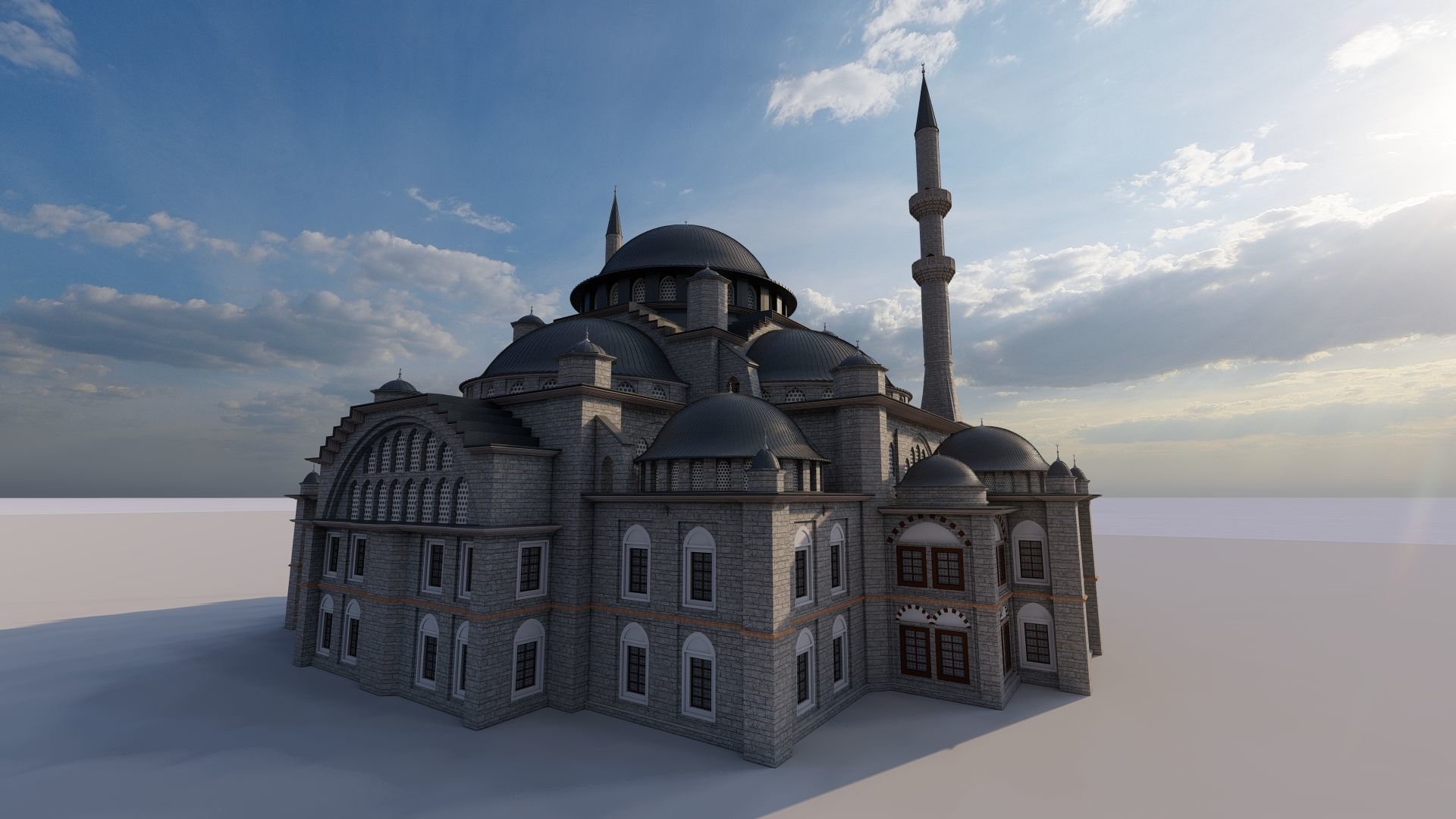 MOSQUE-Mosque 3D model_4