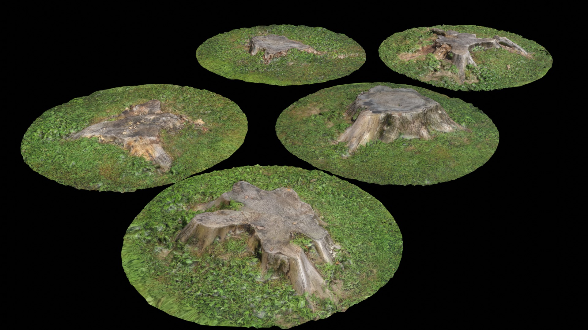 Photogrammetry Dumpsters and Debris 3D model_7