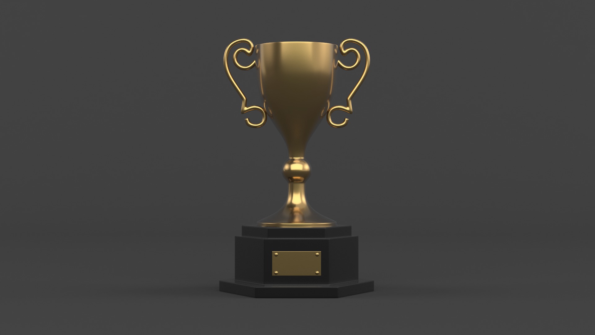 Trophy Cup Collection 3D model_11