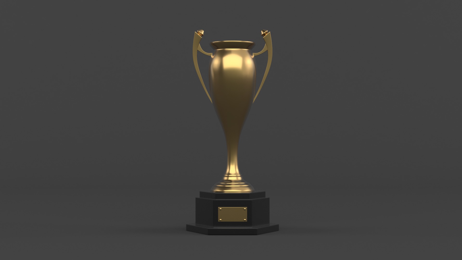 Trophy Cup Collection 3D model_3