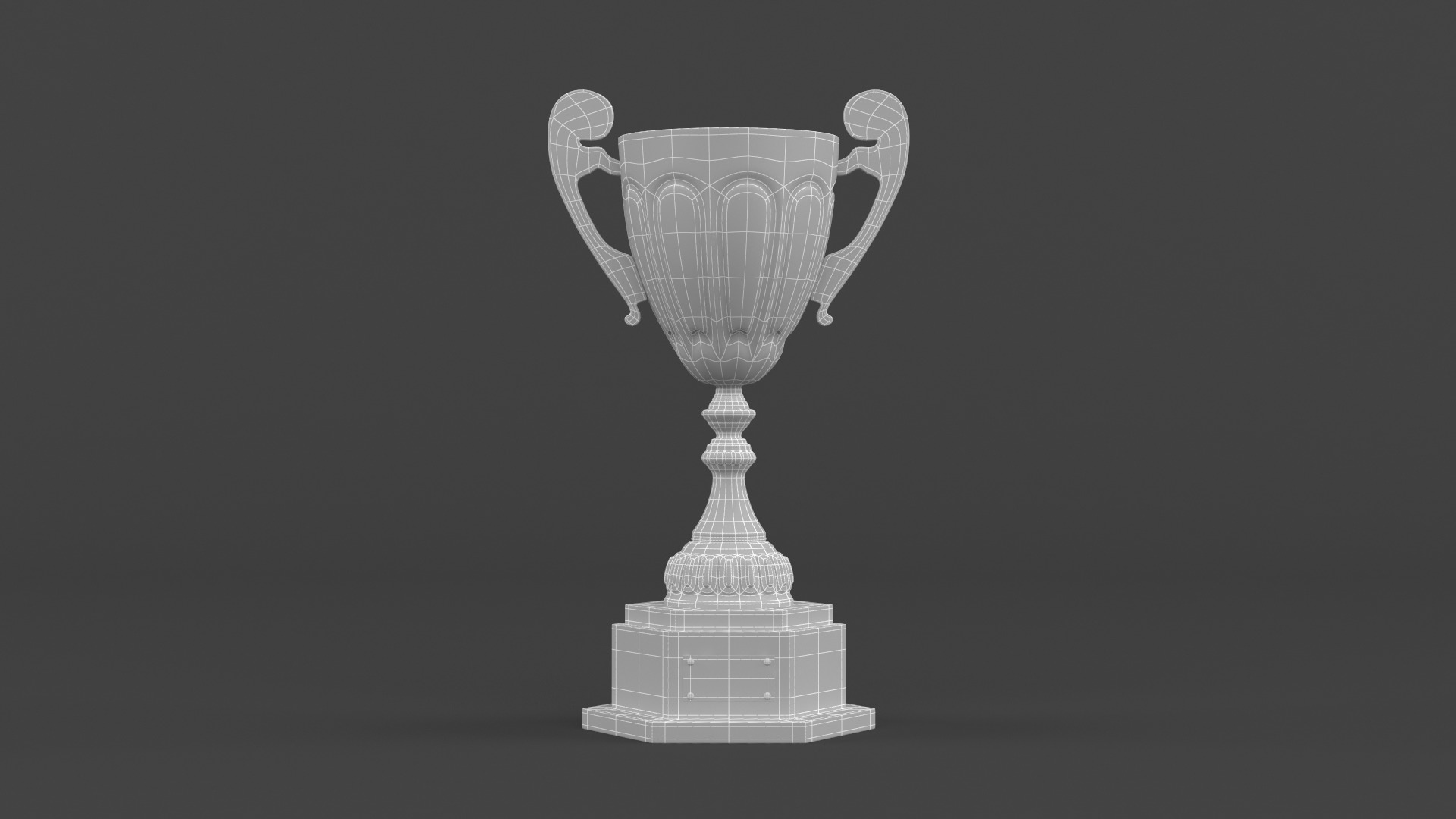 Trophy Cup Collection 3D model_25