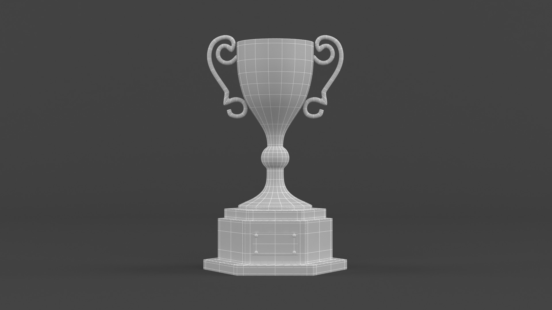 Trophy Cup Collection 3D model_27