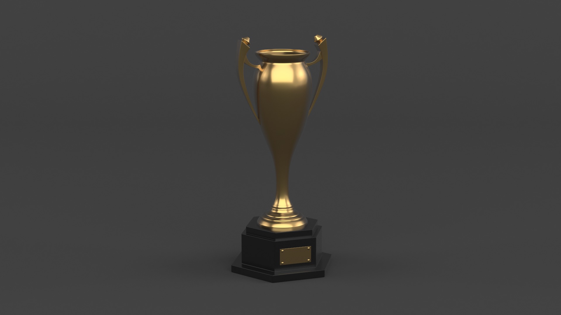 Trophy Cup Collection 3D model_4