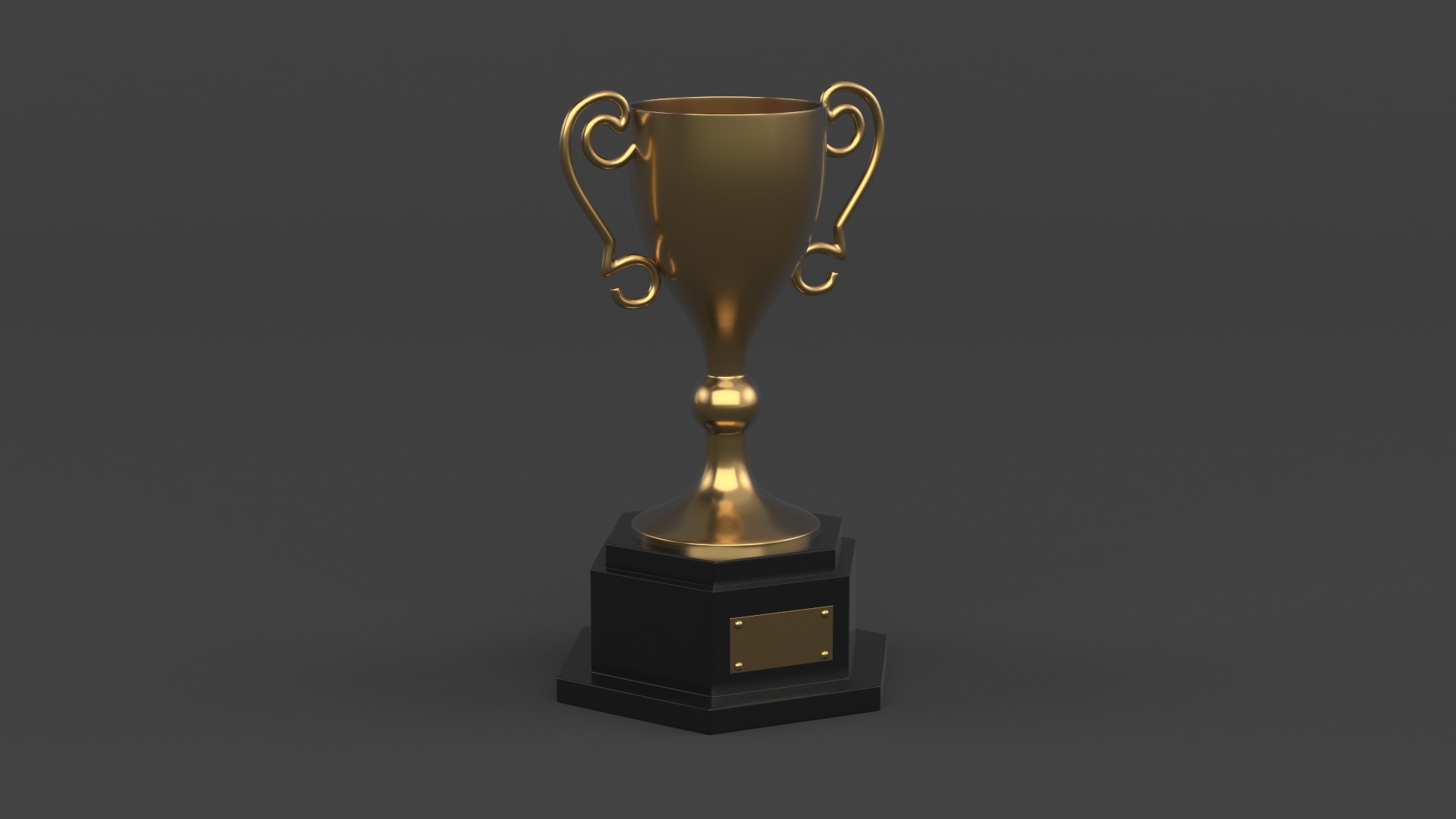 Trophy Cup Collection 3D model_12