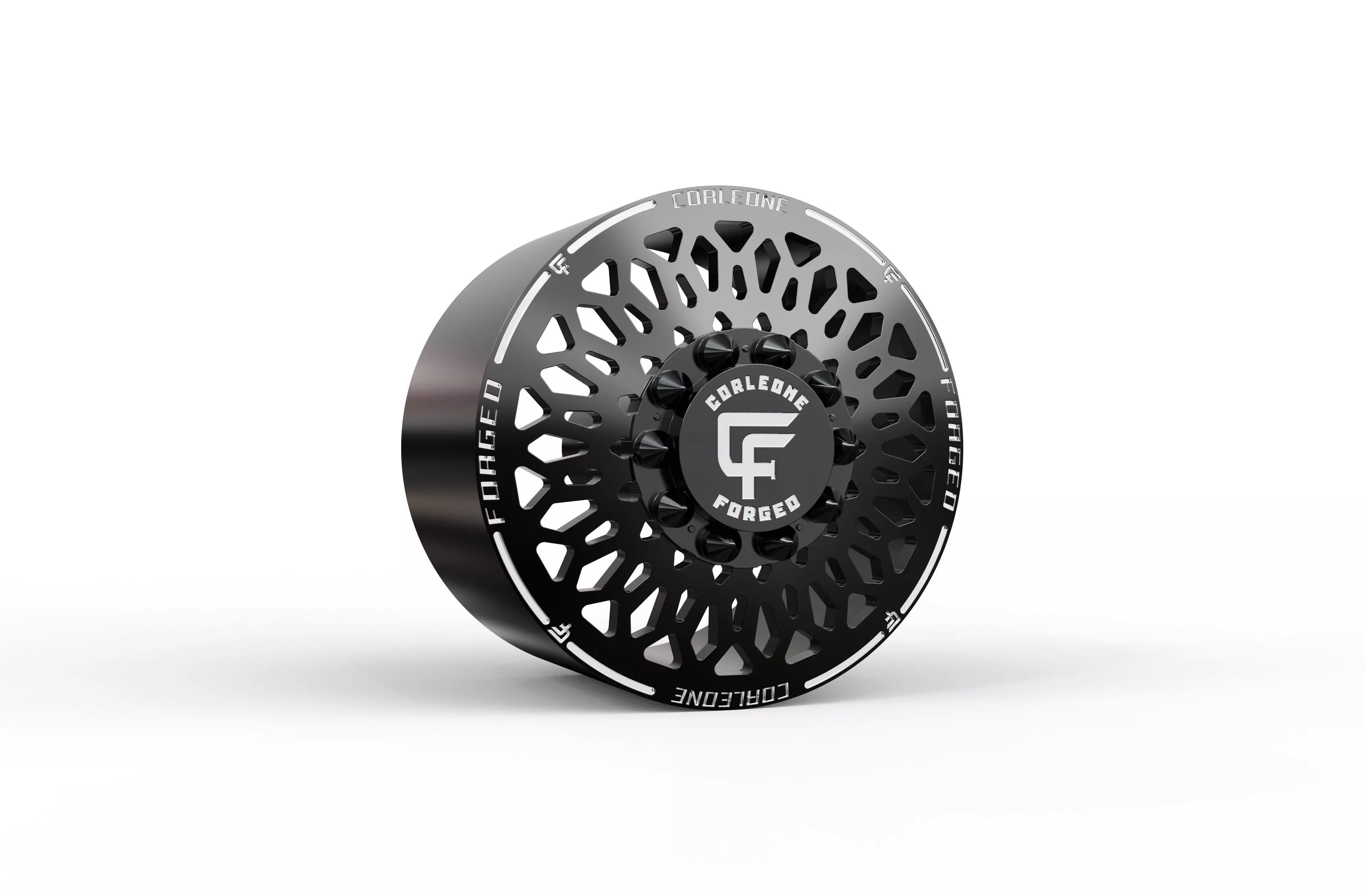 corleone front BUFFALINO DF dually wheel 3D print model 3D print model_0