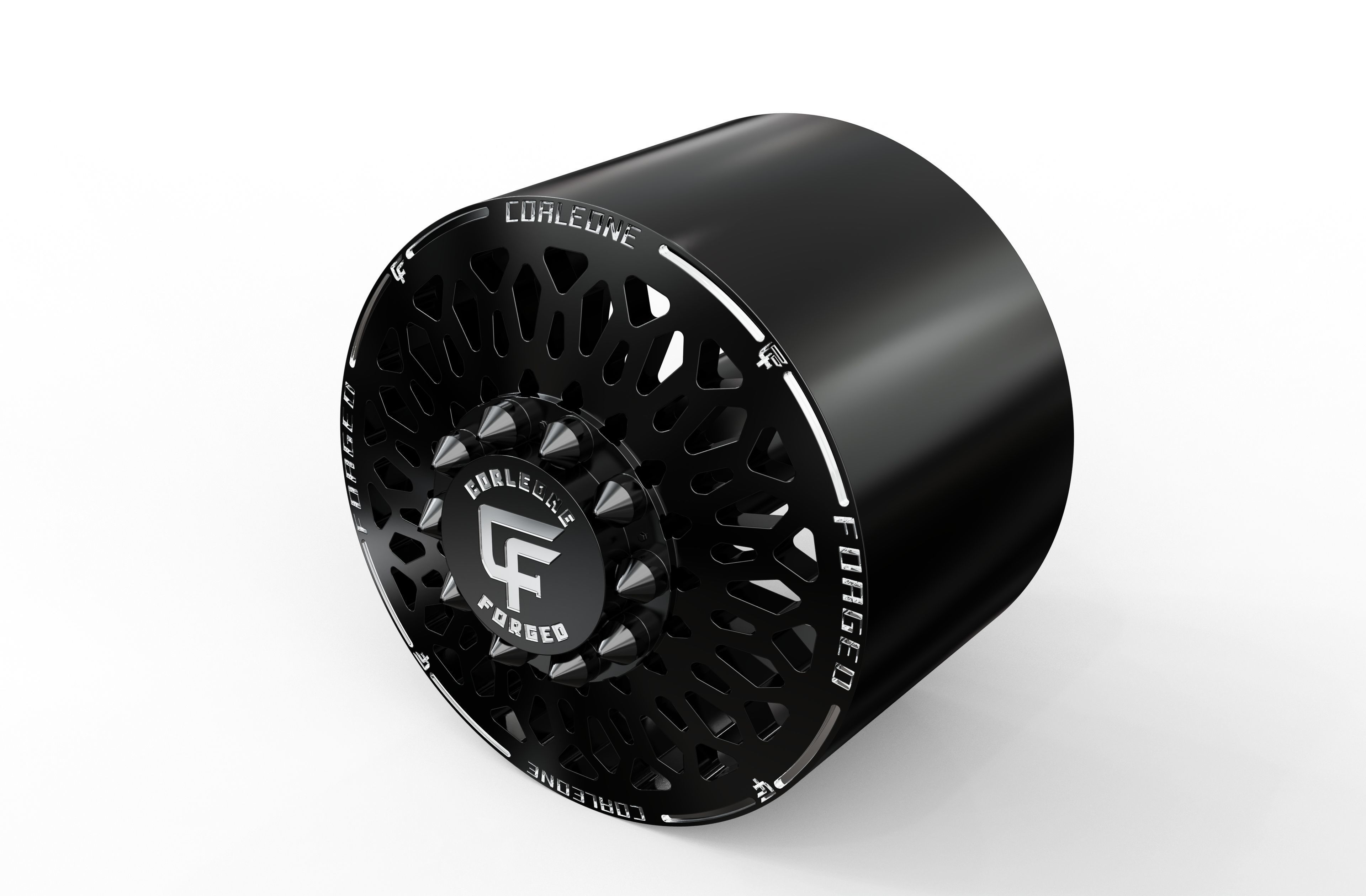 corleone front BUFFALINO DF dually wheel 3D print model 3D print model_6