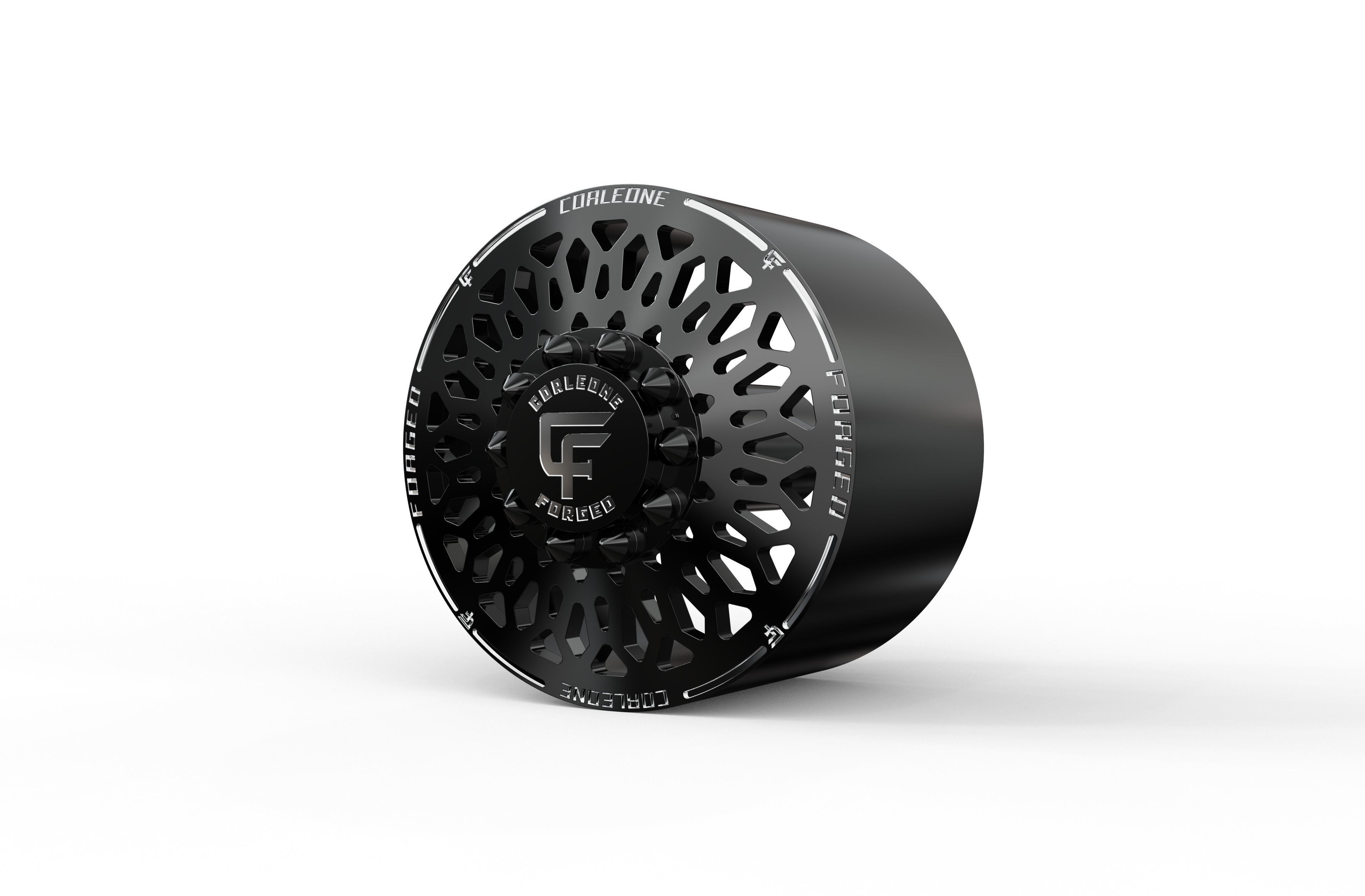 corleone front BUFFALINO DF dually wheel 3D print model 3D print model_1