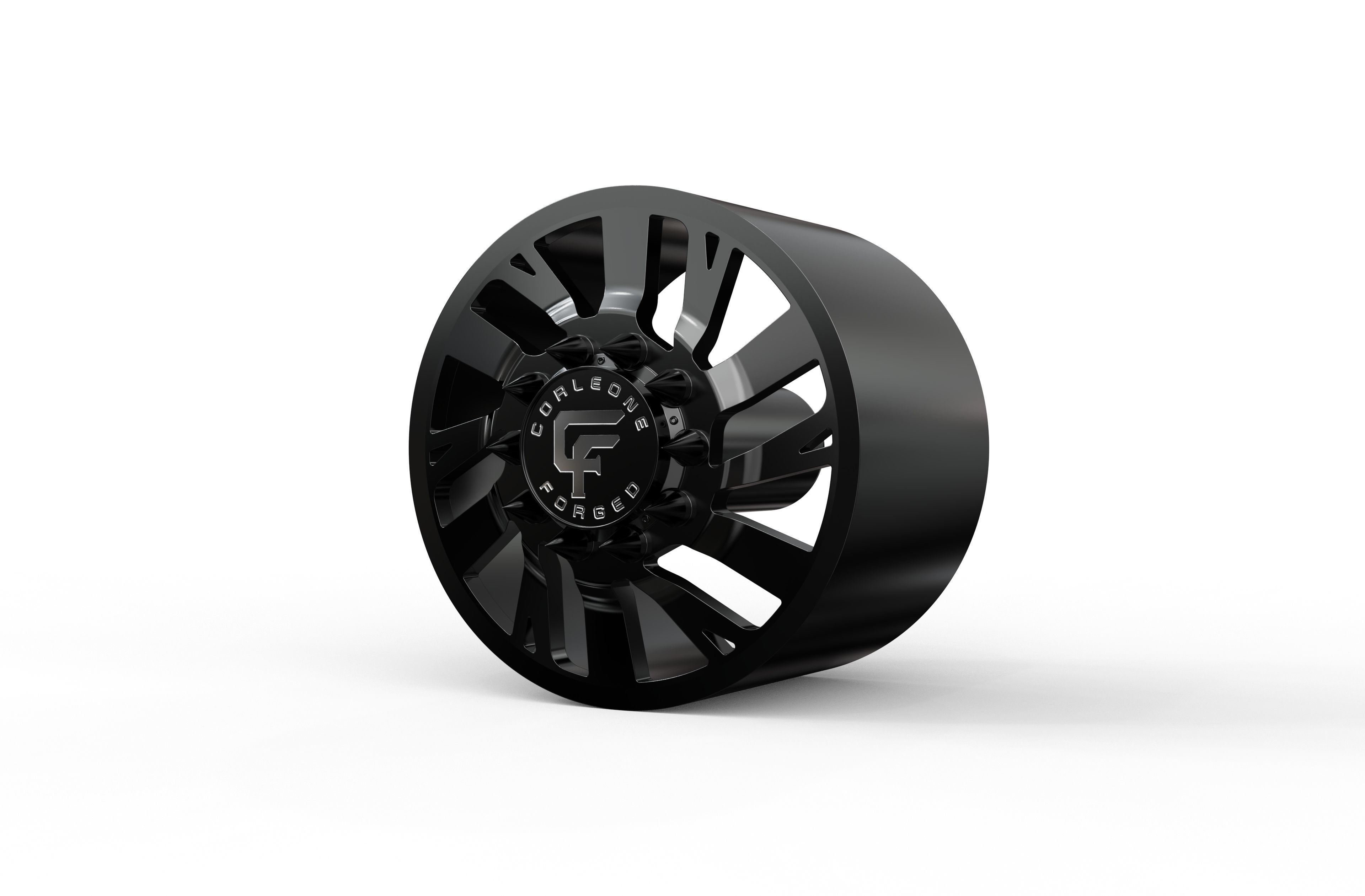 corleone front corallo dually wheel 3D print model_1