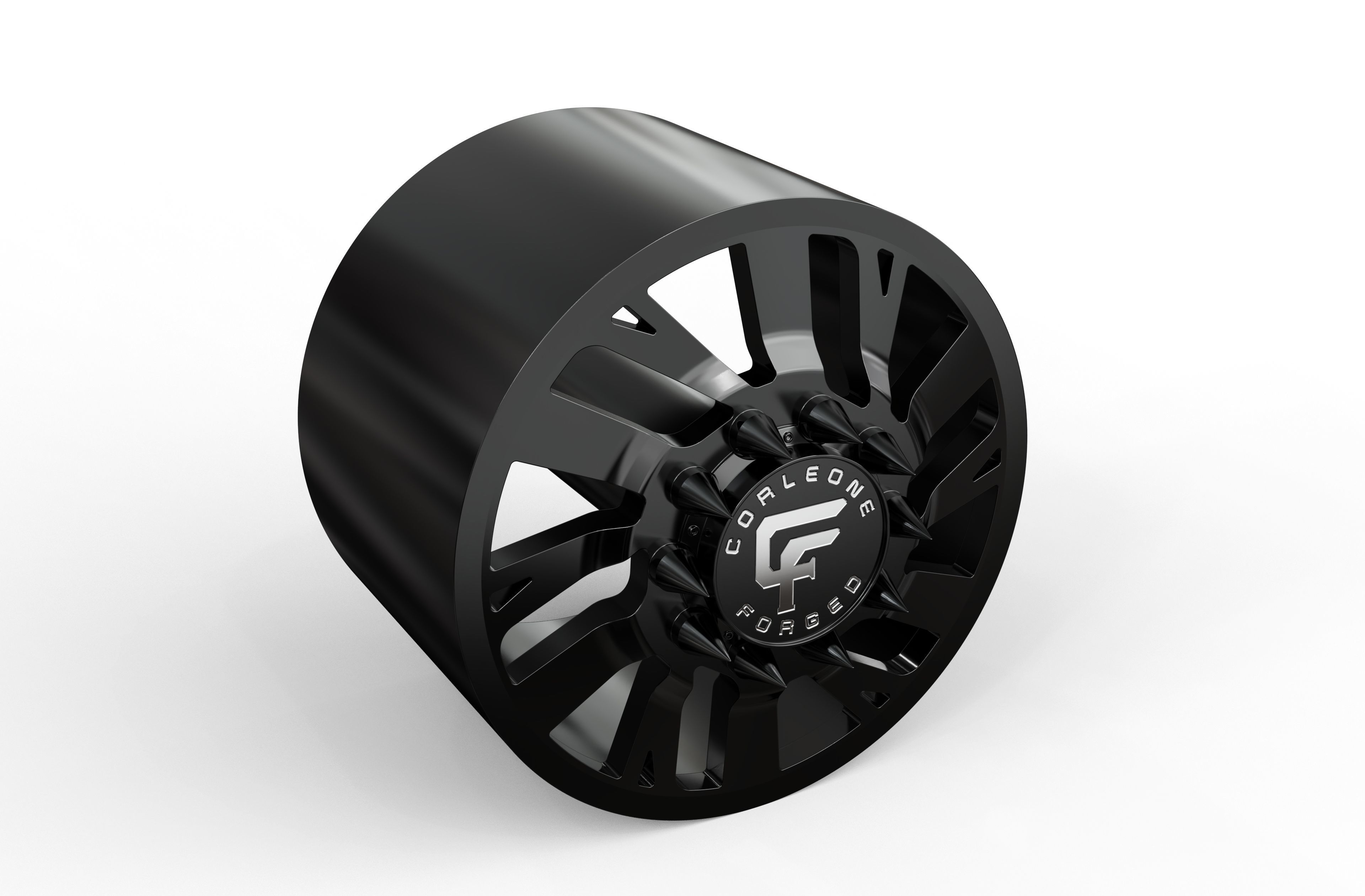 corleone front corallo dually wheel 3D print model_5
