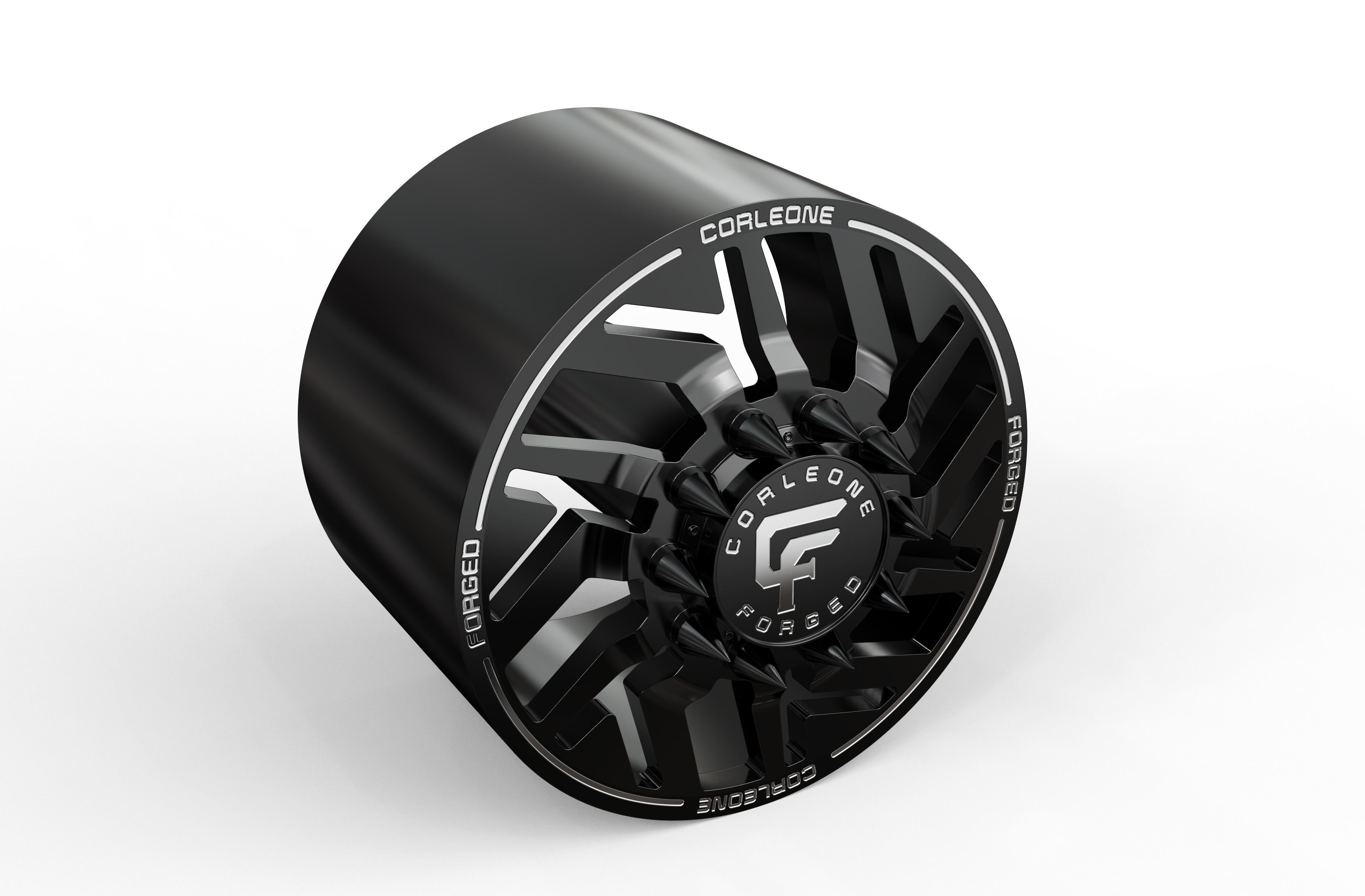 corleone front dedalo dually wheel 3D print model_5