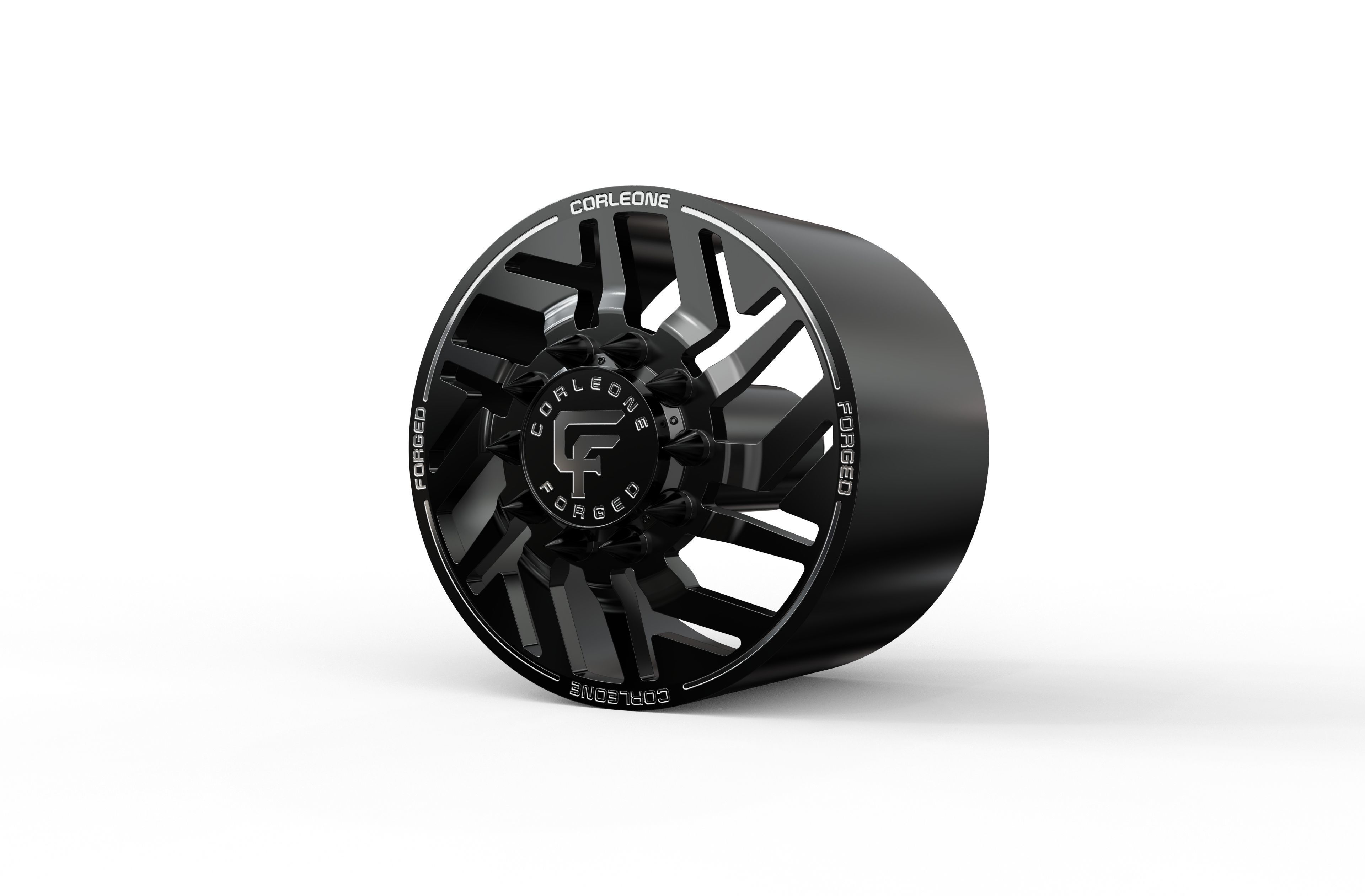 corleone front dedalo dually wheel 3D print model_1