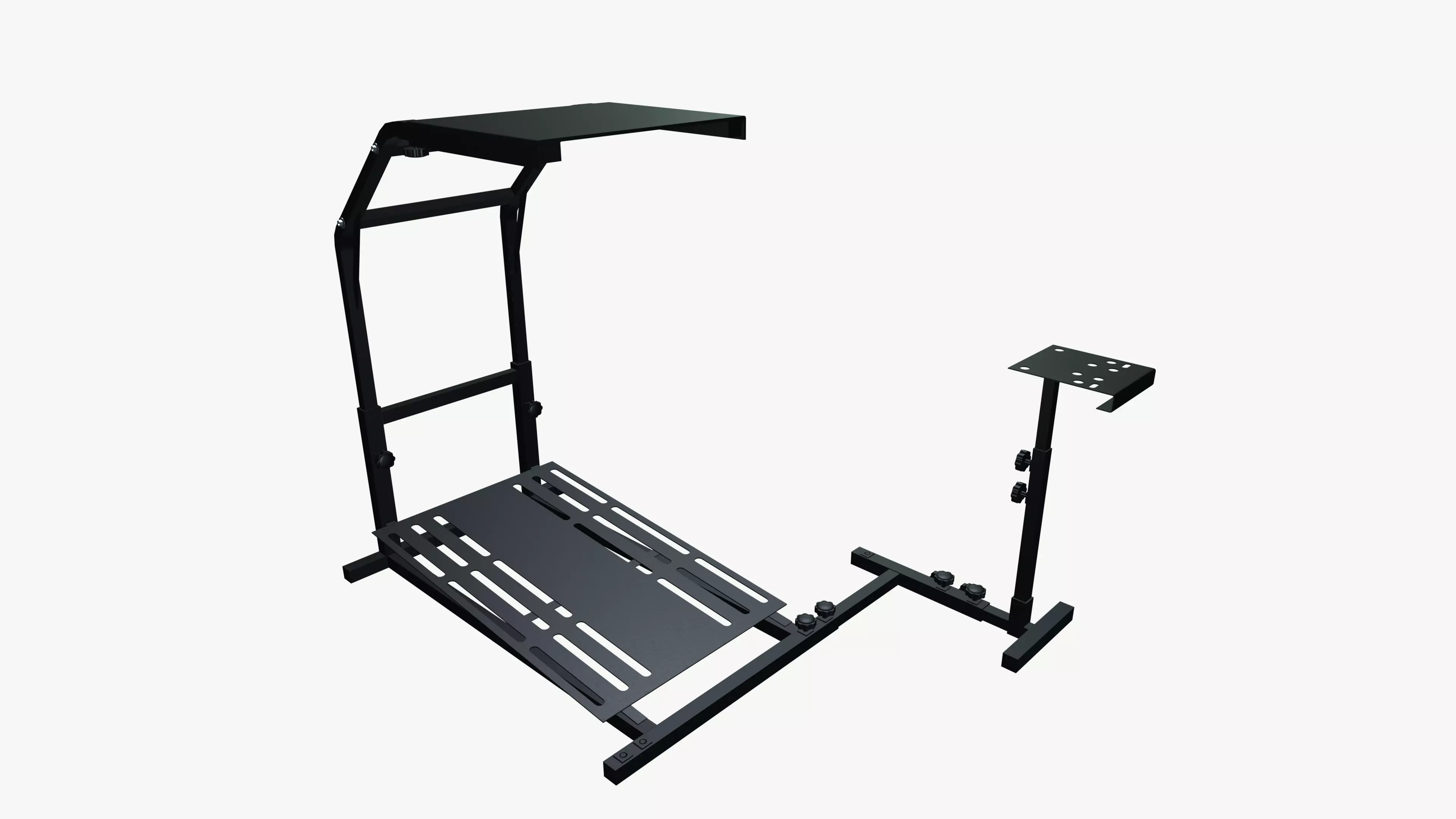 Thrustmaster Gaming Stand Steel Frame Low-poly 3D model