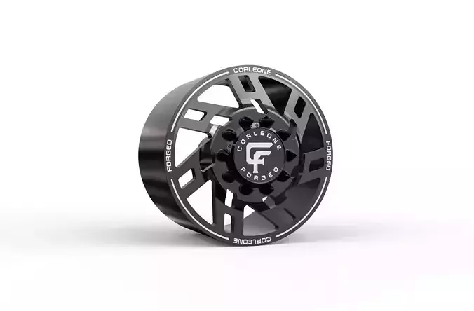corleone front doppio dually wheel 3D print model
