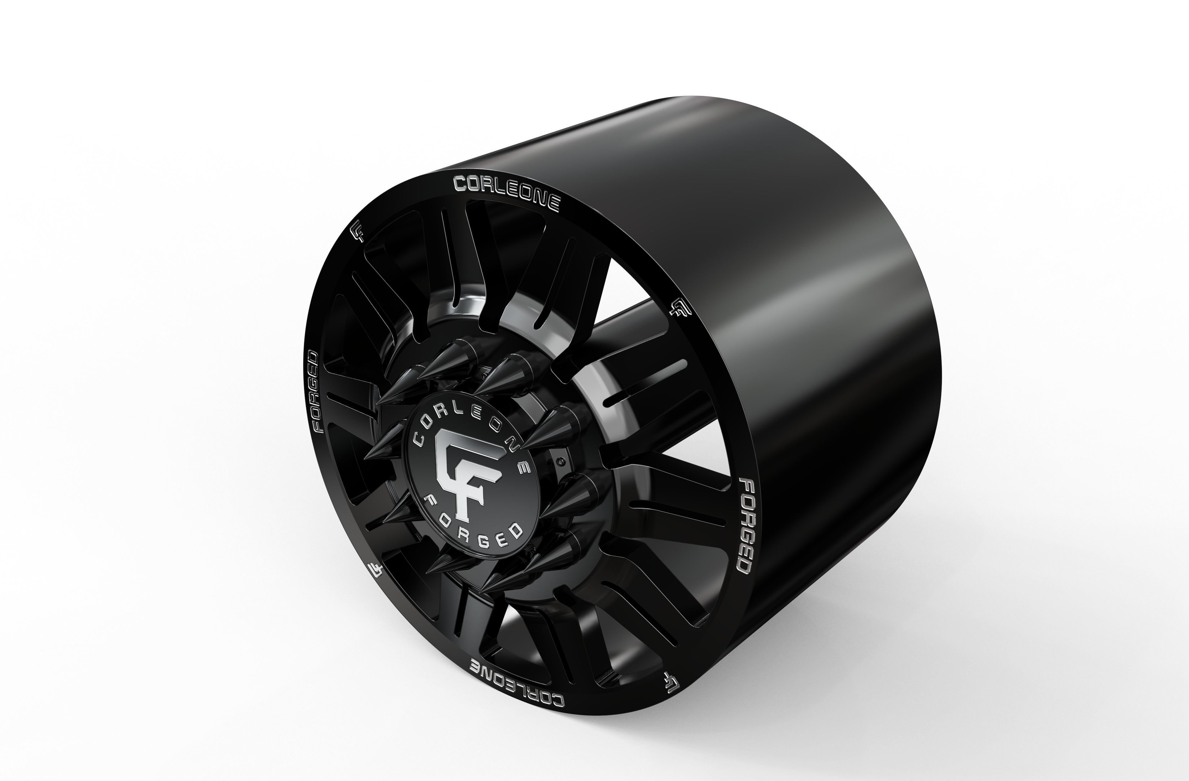 corleone front gravido dually wheel 3D print model_6