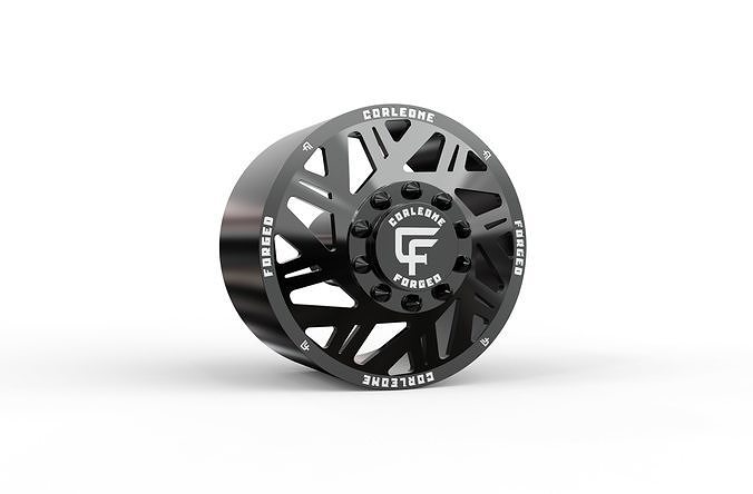 corleone front MONARCA DF dually wheel  3D print model