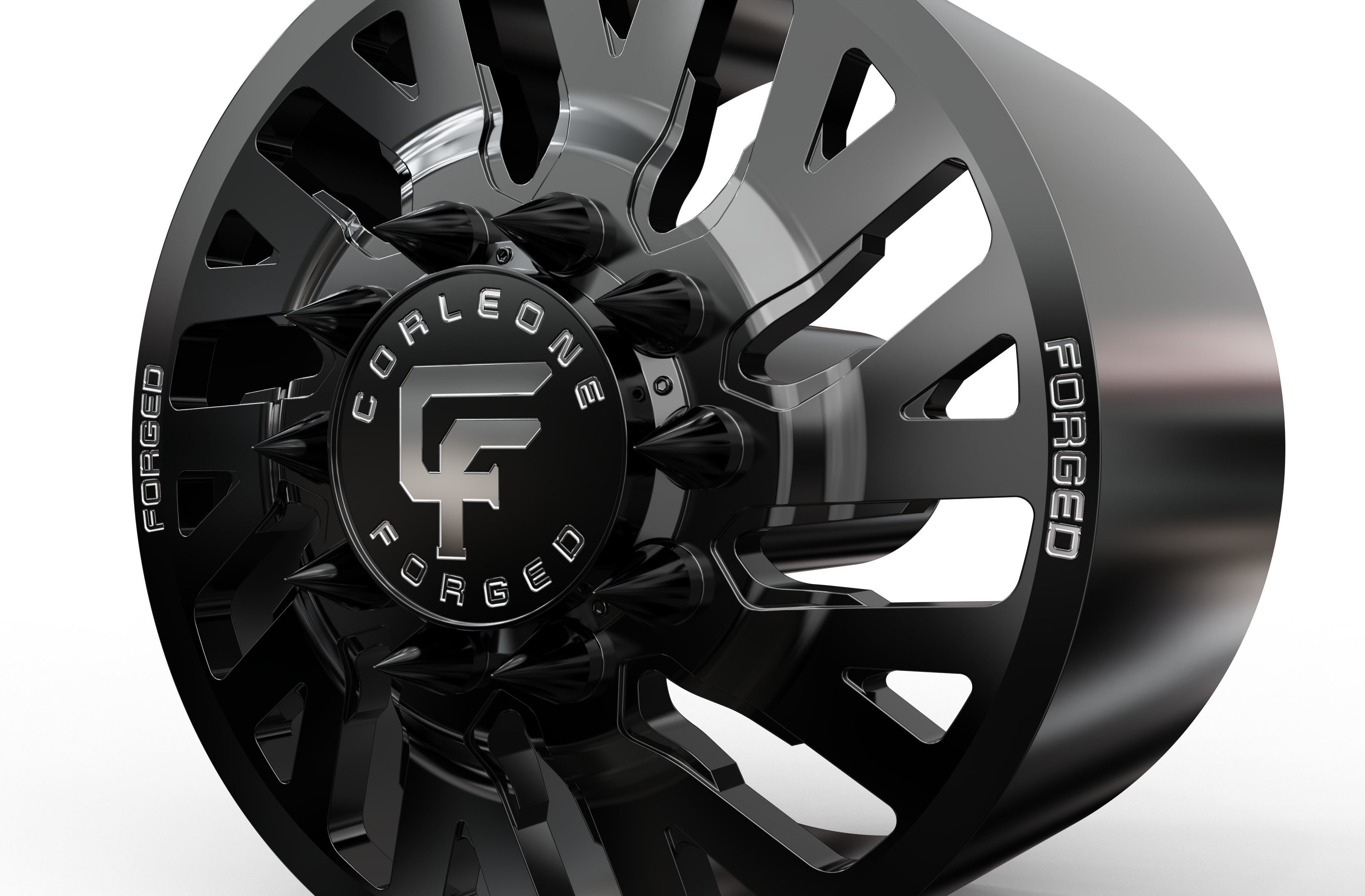 corleone front omerta dually wheel 3D print model_2