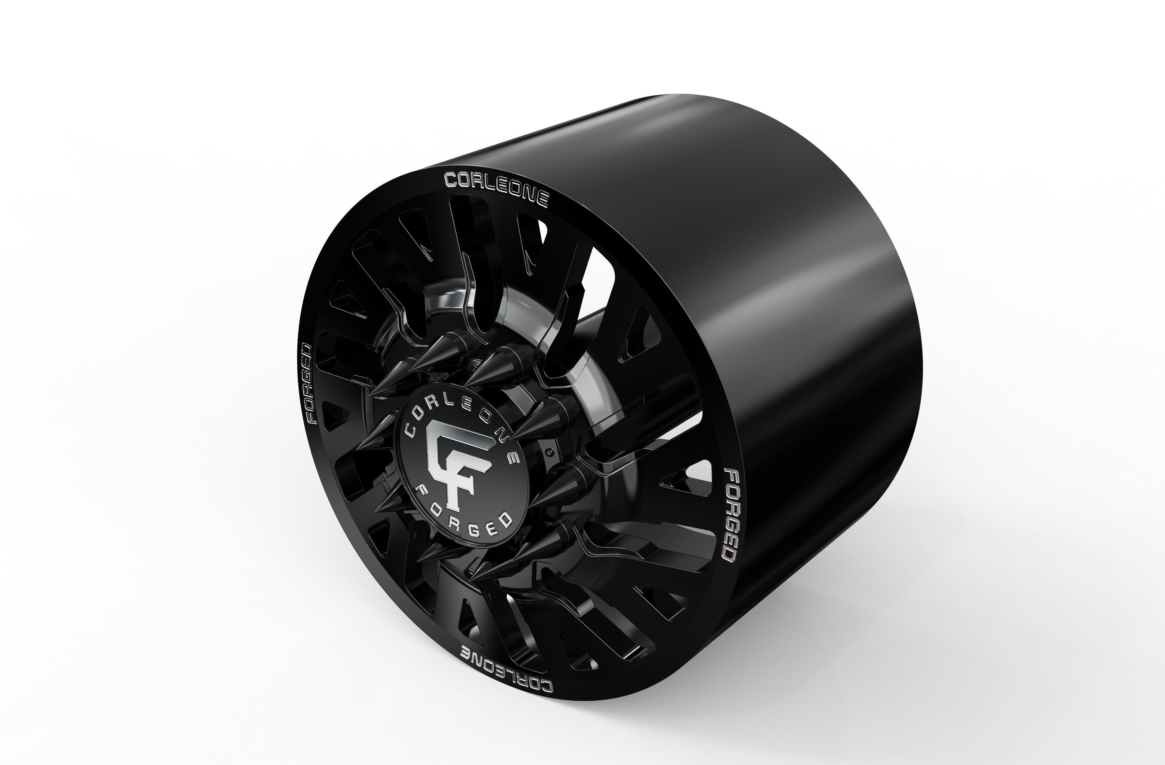 corleone front omerta dually wheel 3D print model_6