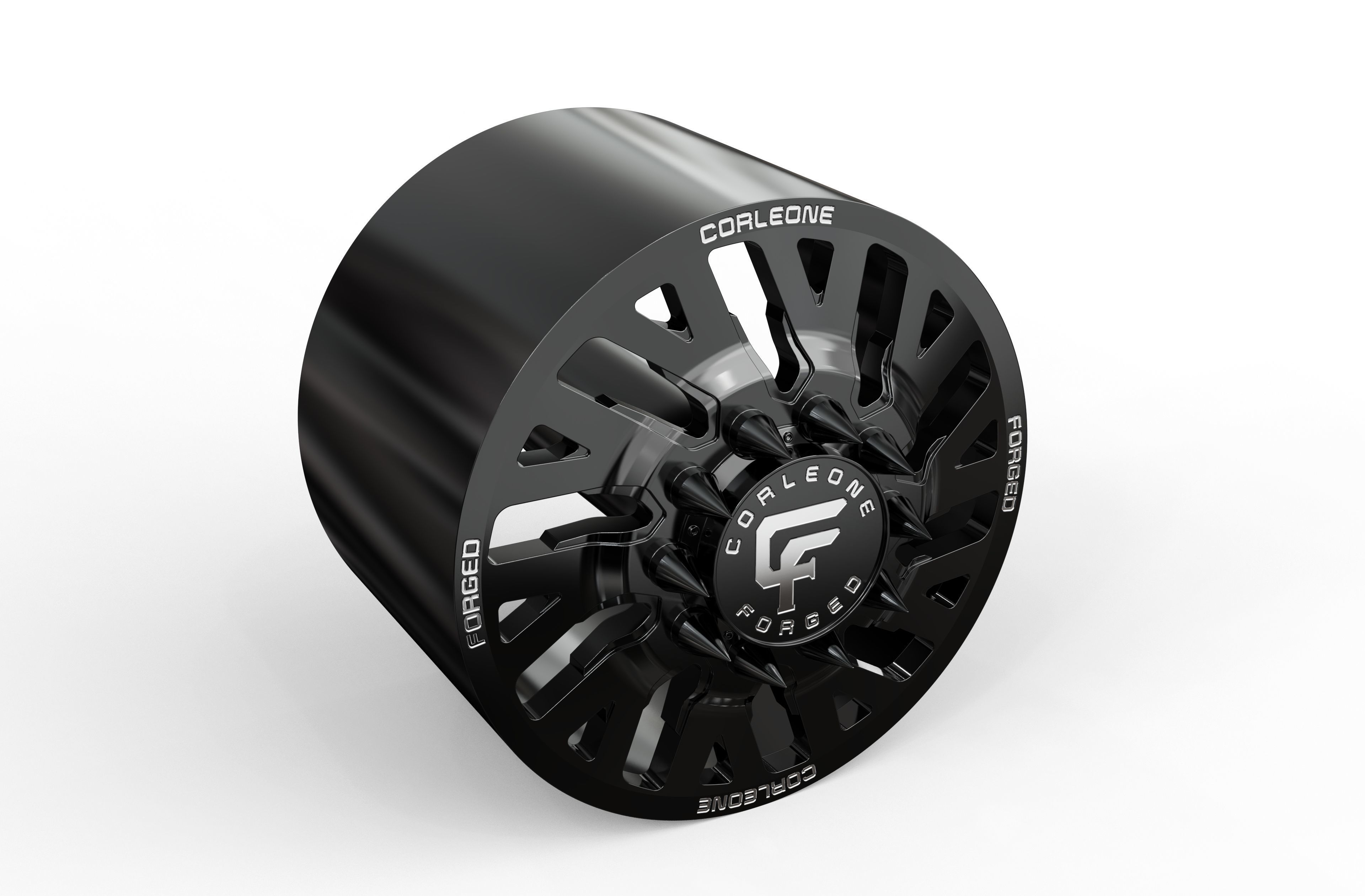 corleone front omerta dually wheel 3D print model_5