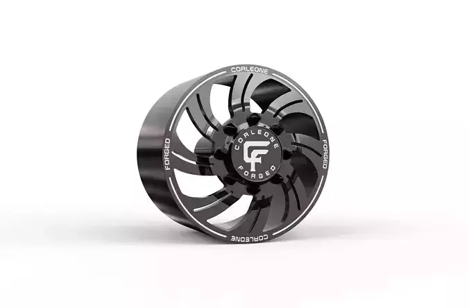 corleone front siegel dually wheel  3D print model