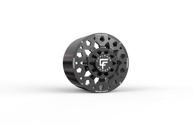 corleone front strauss dually wheel  3D print model