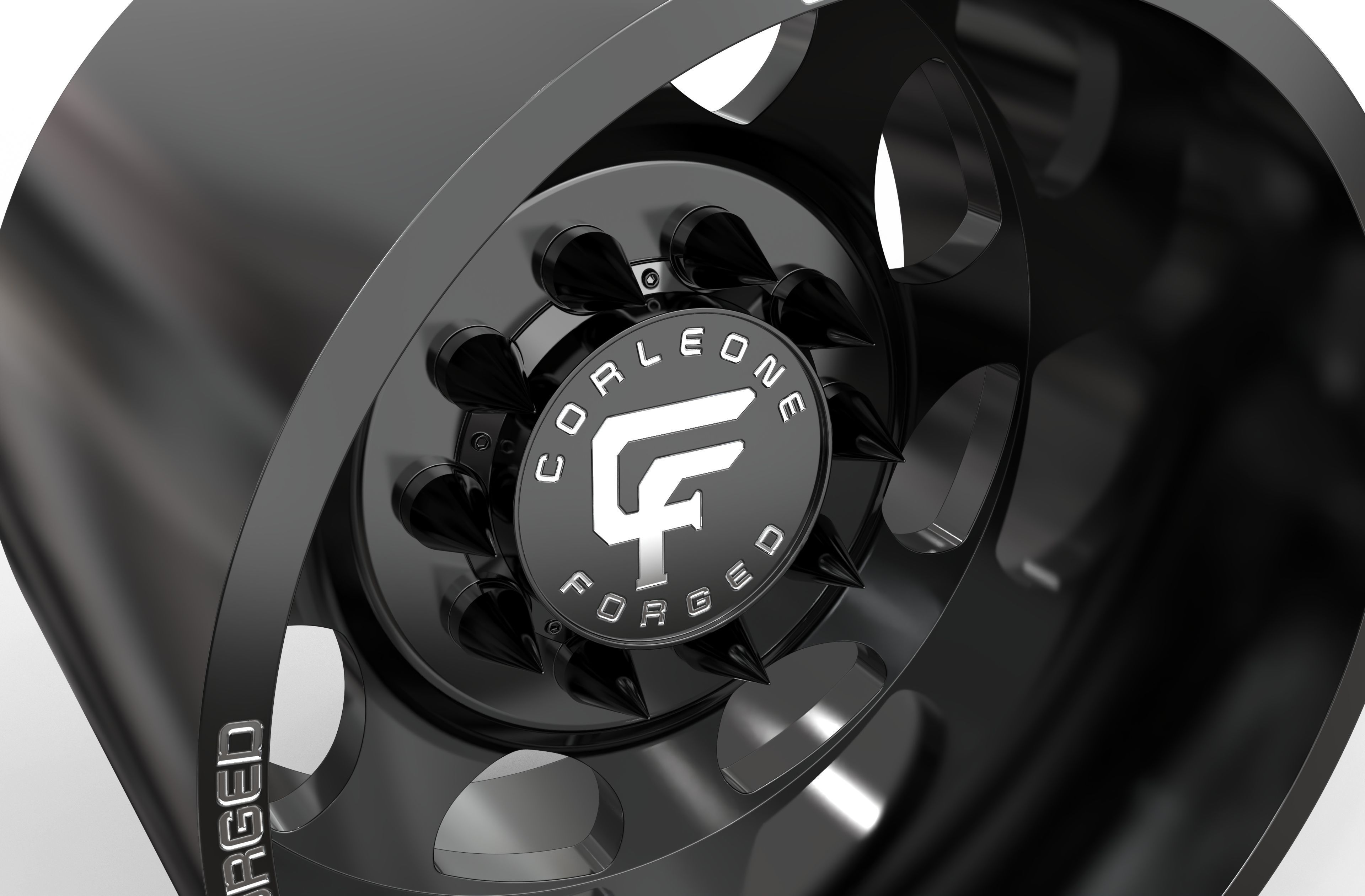 corleone Rear arzana dually wheel 3D print model_5