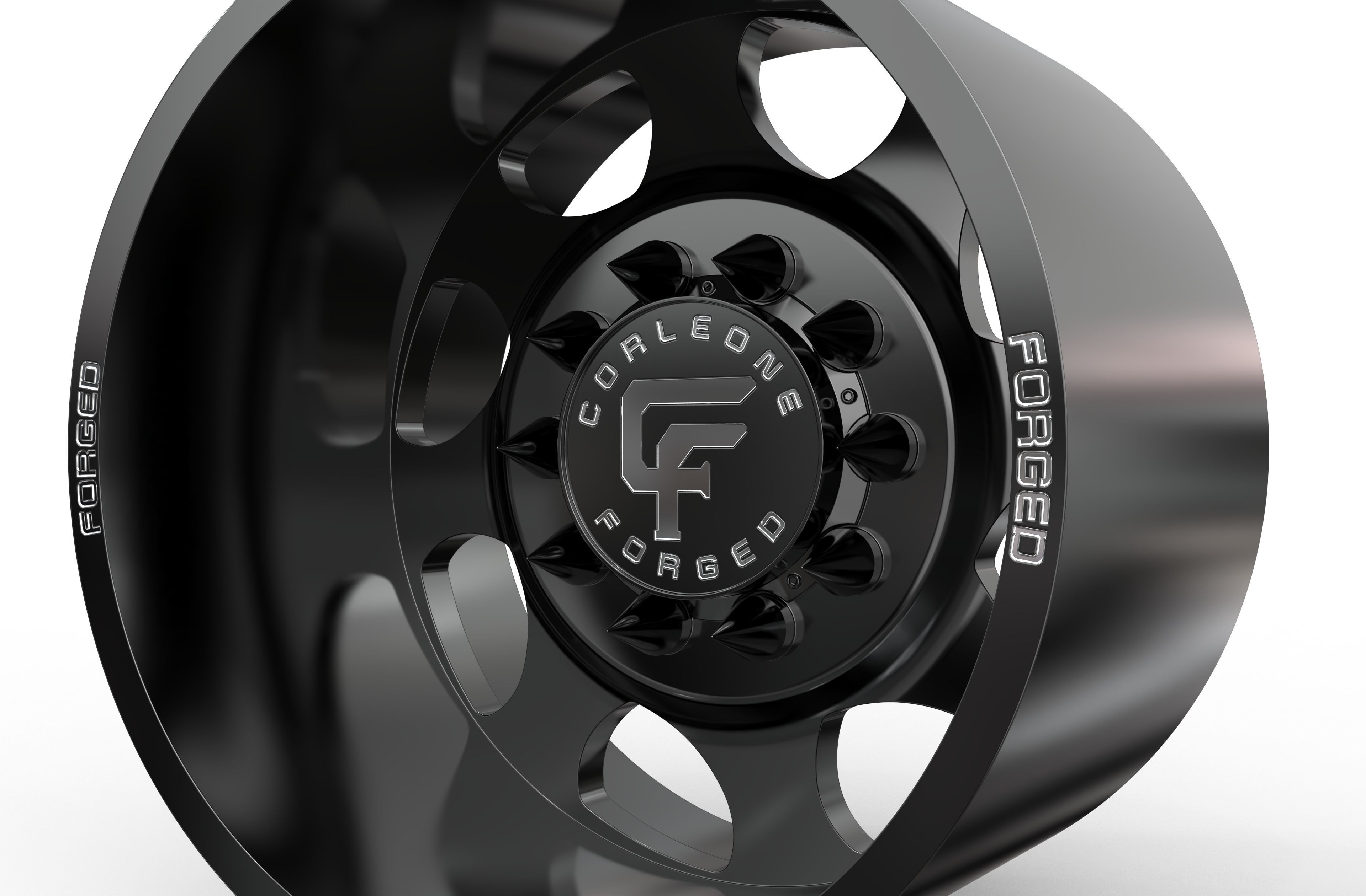 corleone Rear arzana dually wheel 3D print model_2