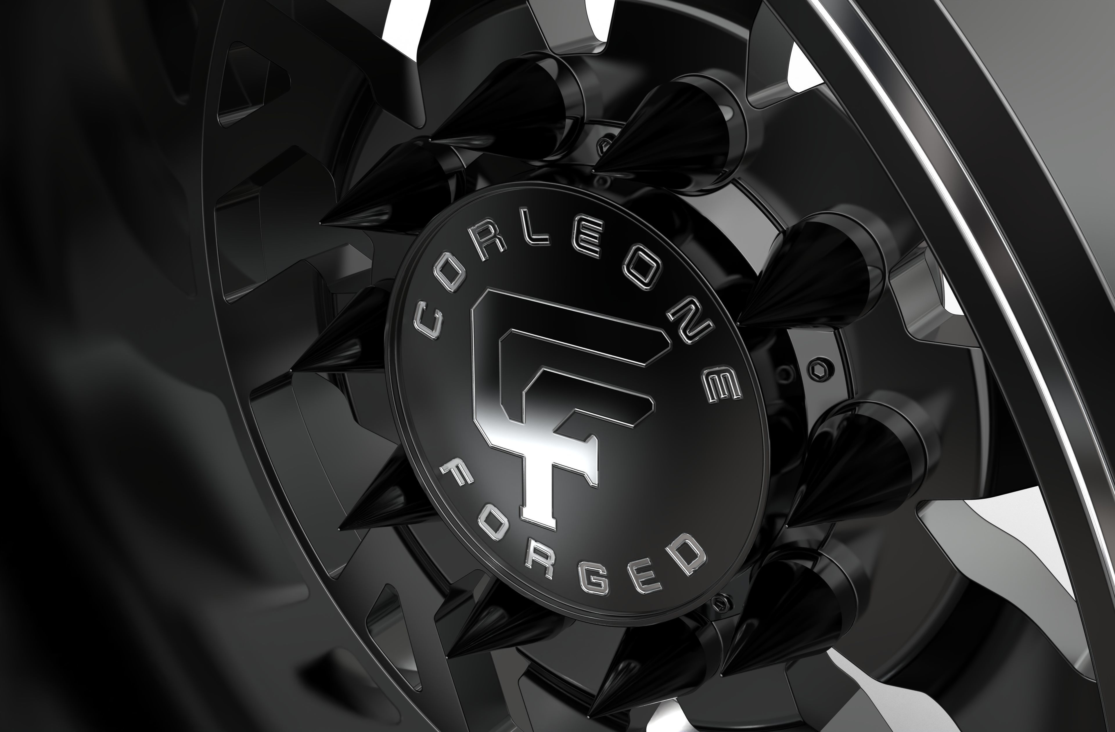 corleone Rear barzini dually wheel 3D print model_6