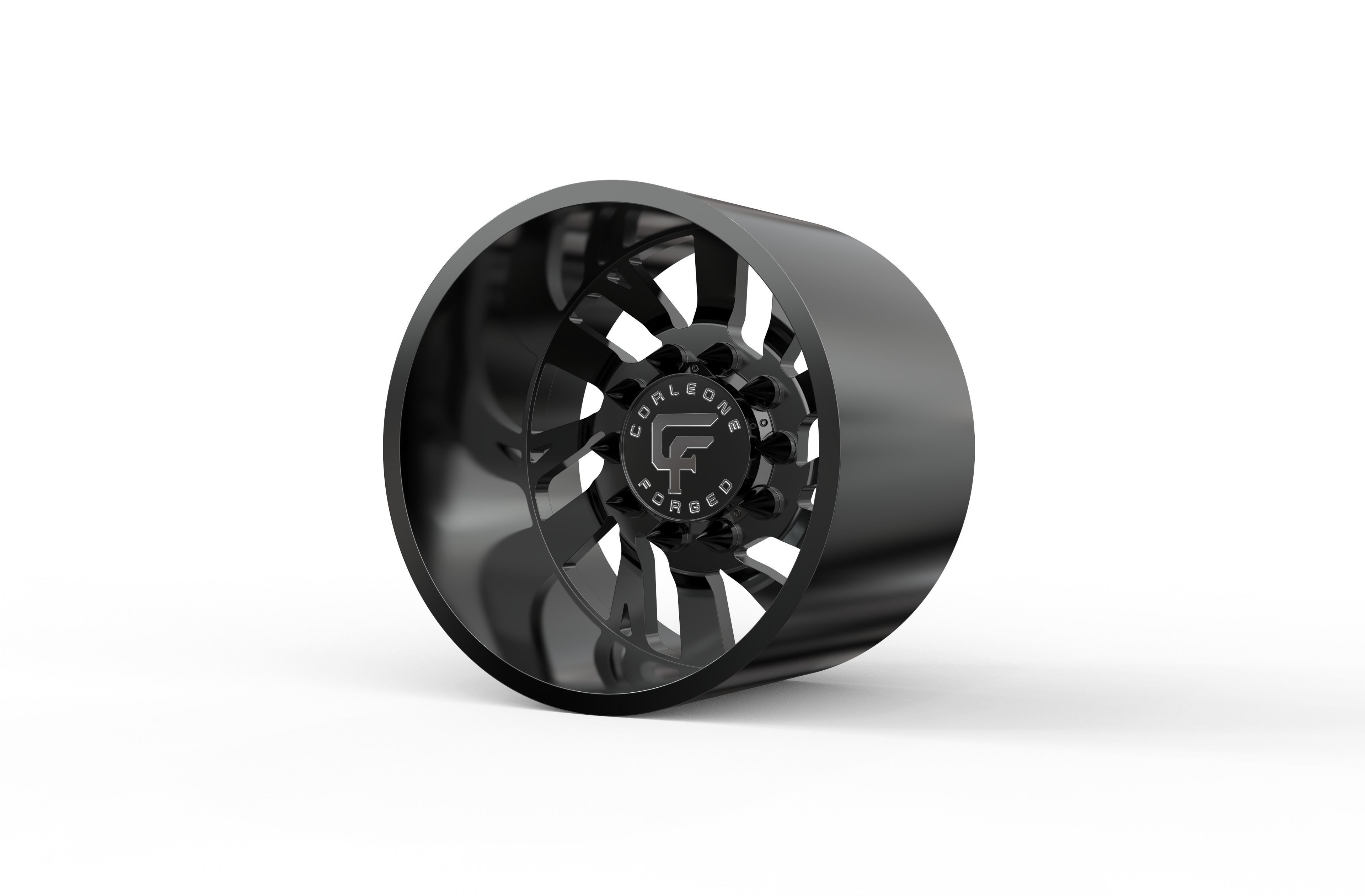 corleone Rear corallo dually wheel  3D print model_1