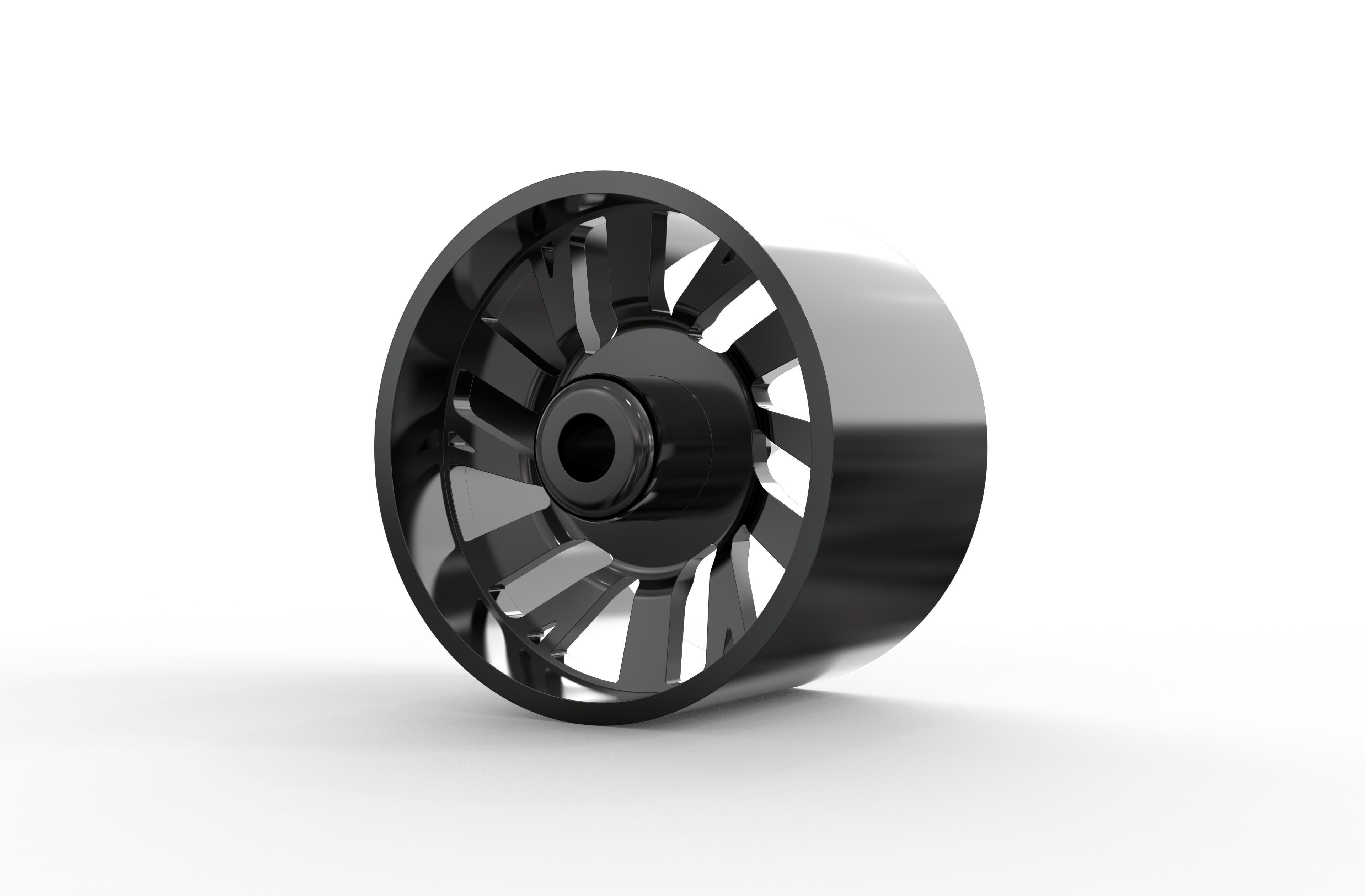 corleone Rear corallo dually wheel  3D print model_4