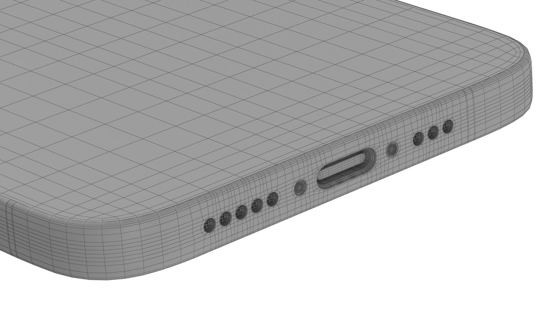 Apple iphone 16 pro max Desert 3D model_19