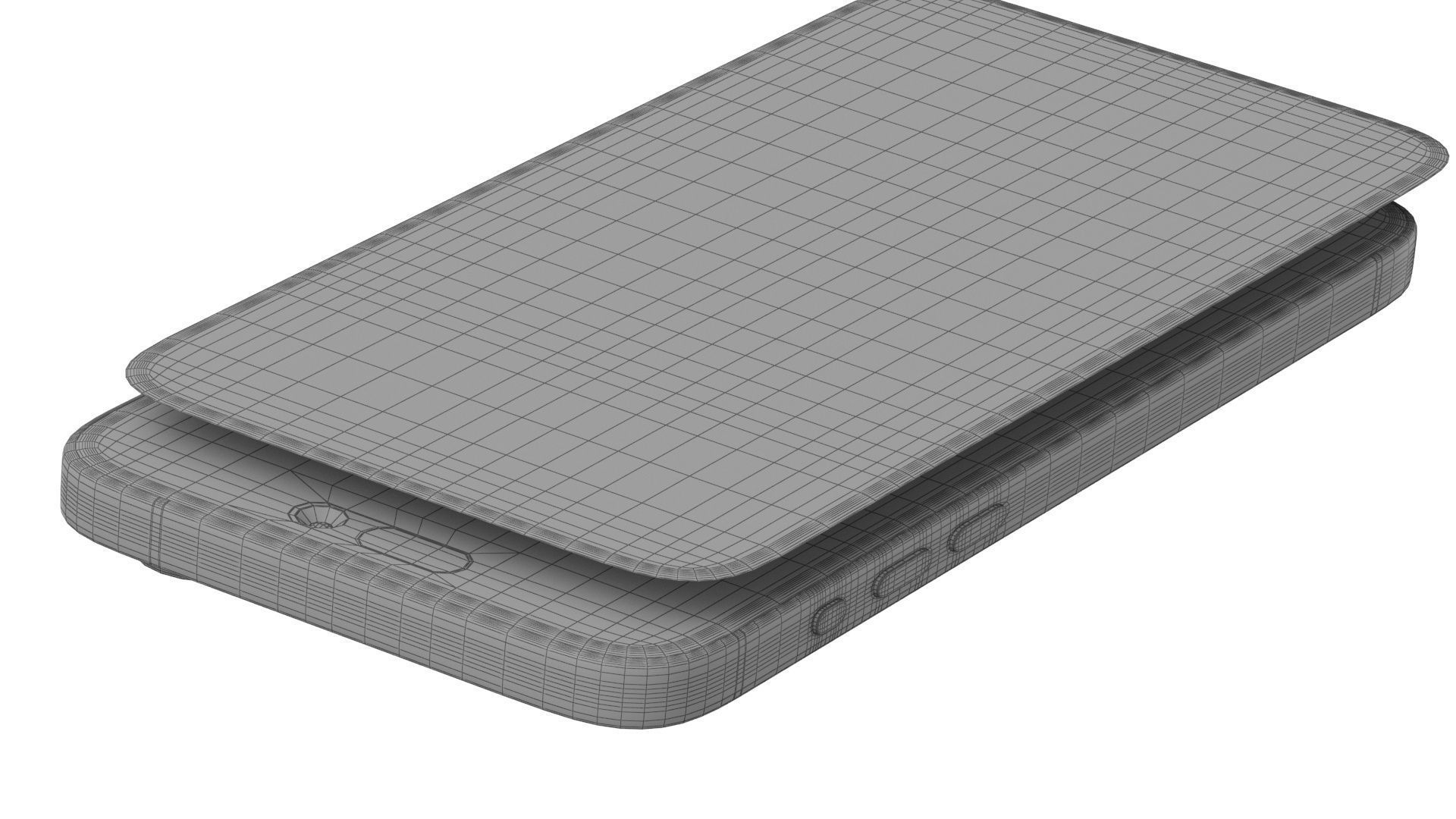 Apple iphone 16 pro max Desert 3D model_16
