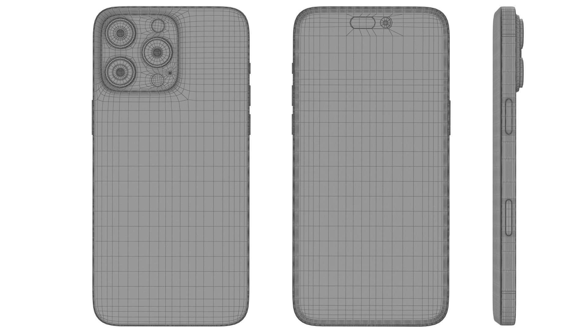 Apple iphone 16 pro max Desert 3D model_20