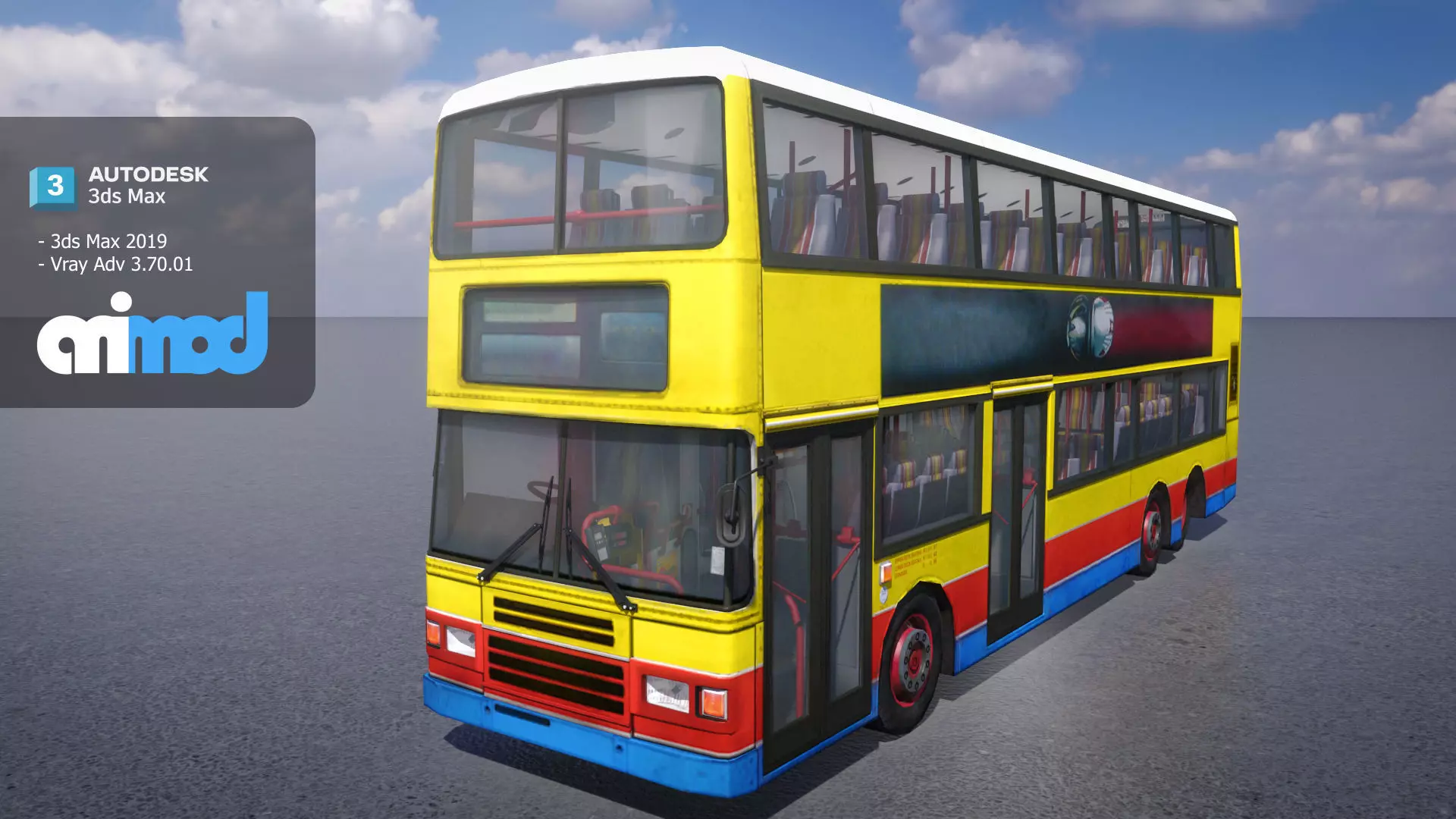 Hk Doubledeck 003 3D model