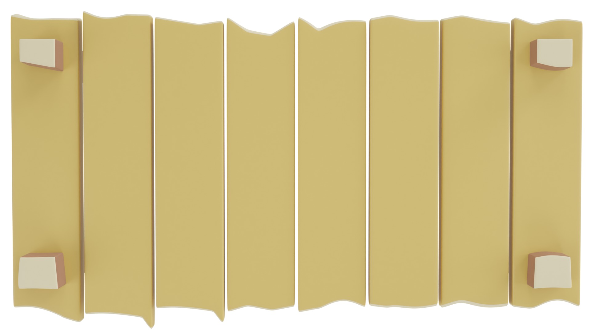 Cartoon Bridge 3D model_8