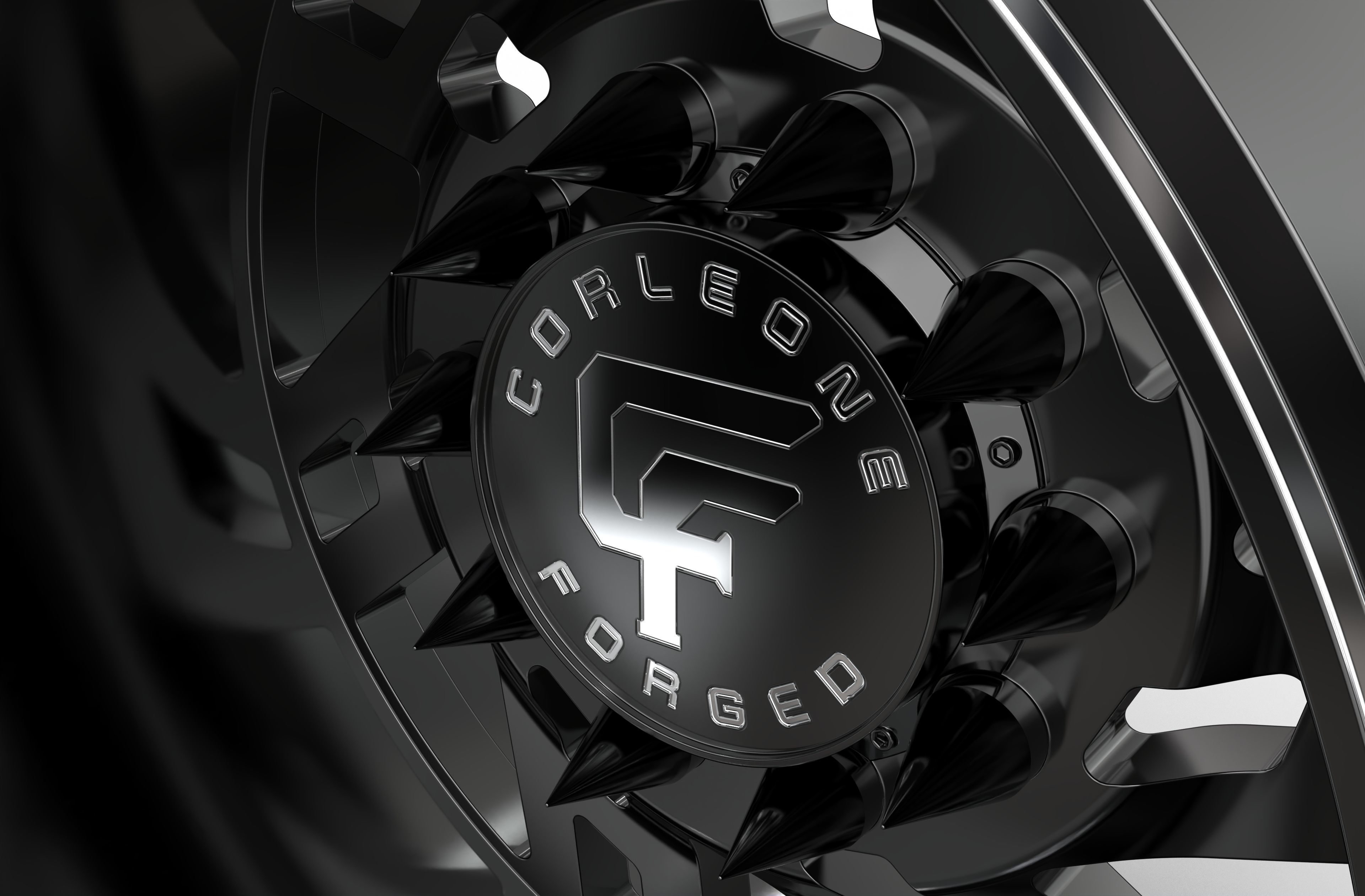 corleone Rear doppio dually wheel 3D print model_6