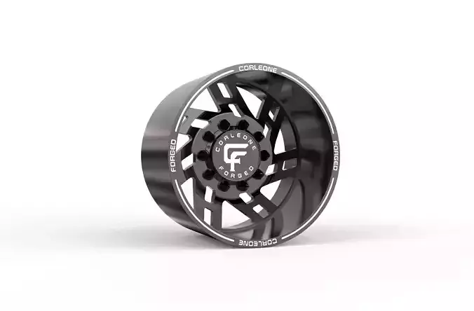 corleone Rear doppio dually wheel  3D print model