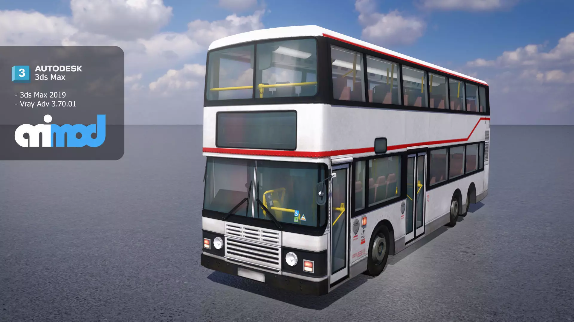 Hk Doubledeck 004 3D model