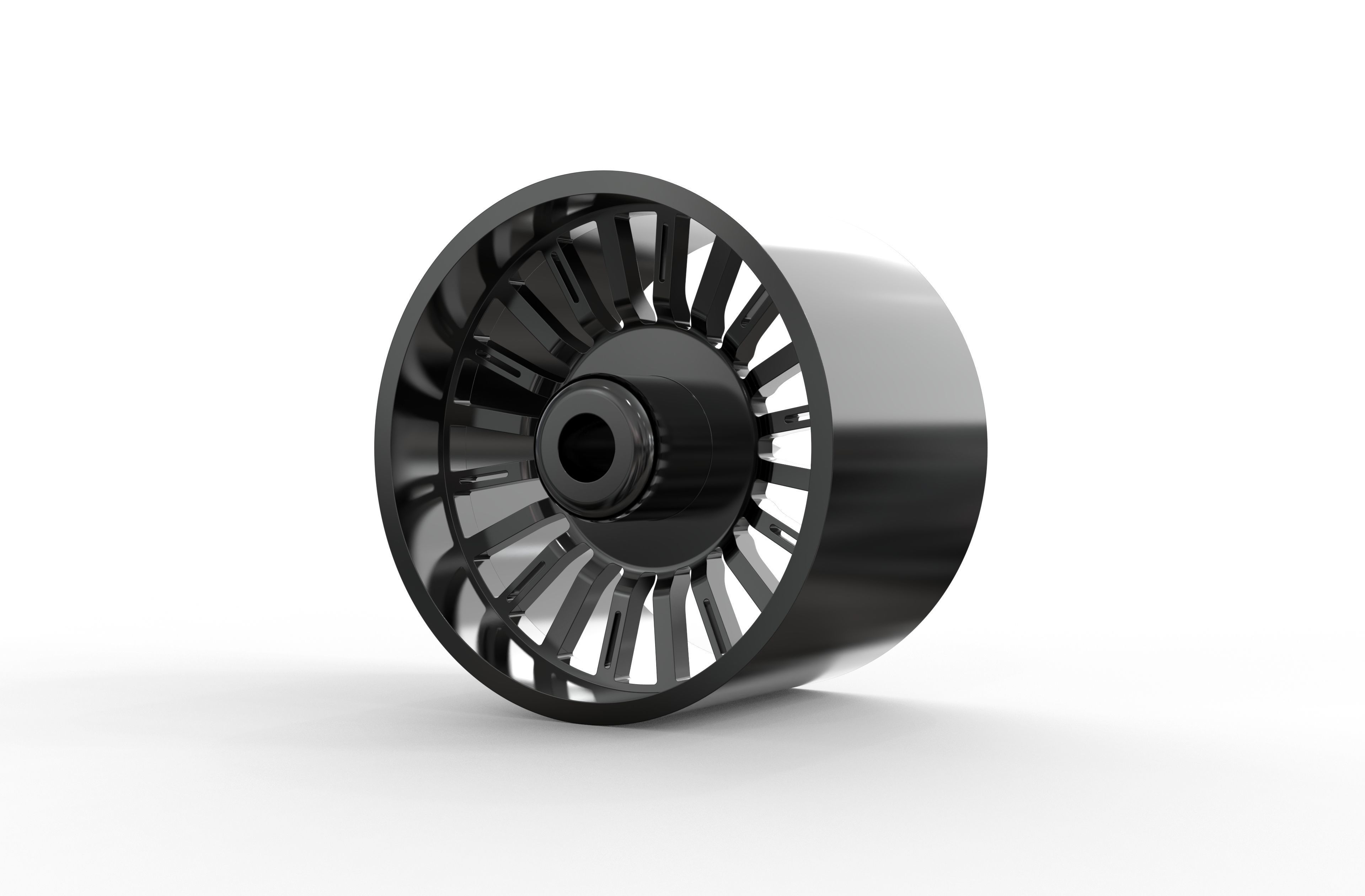 corleone Rear dritto dually wheel 3D print model_4